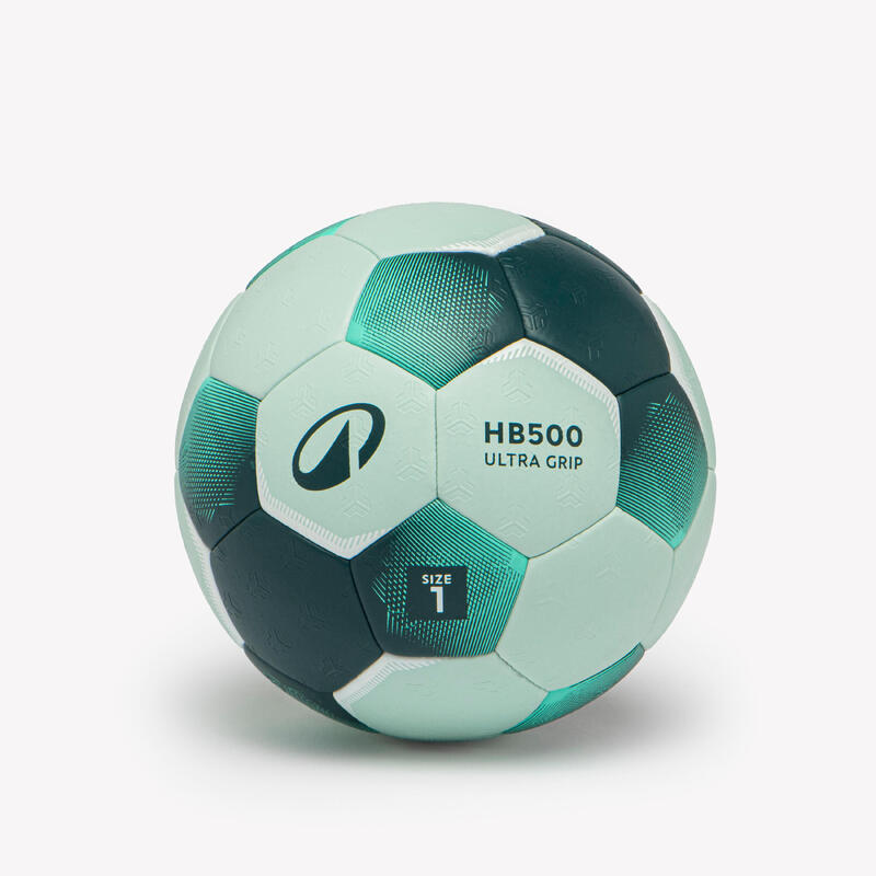 Minge de handbal mărimea 1 - hb500 hybride albastru-gri