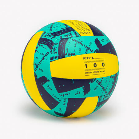М'яч волейбольний VB100 синій/жовтий