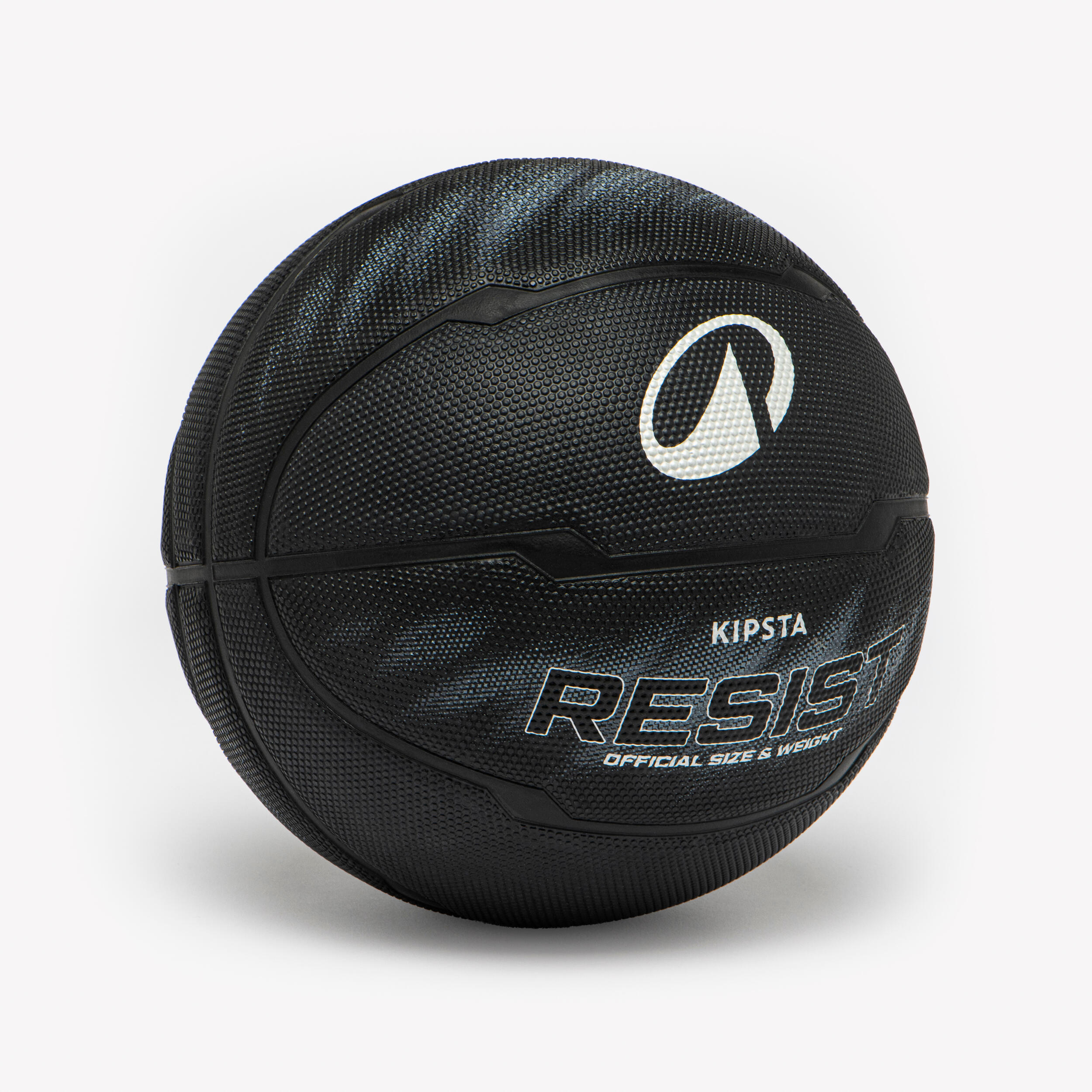 Ballon de basketball extérieur polyvalent enfant et homme, Resist taille 7 3/7