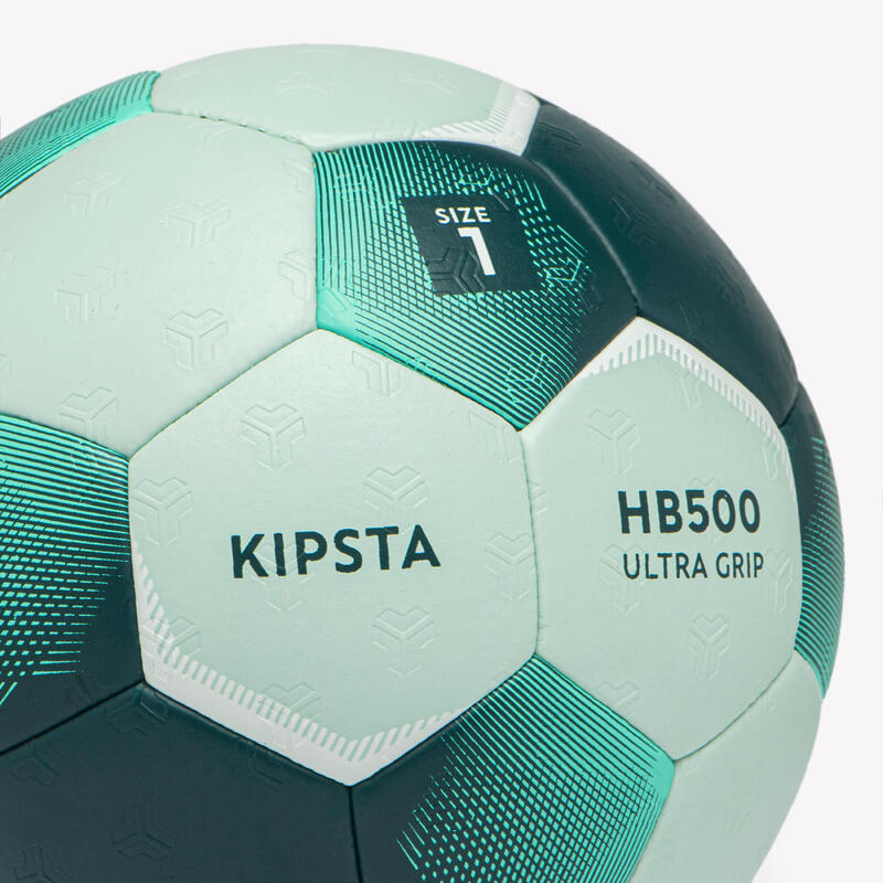Minge de handbal Mărimea 1 - HB500 Ultragrip verde