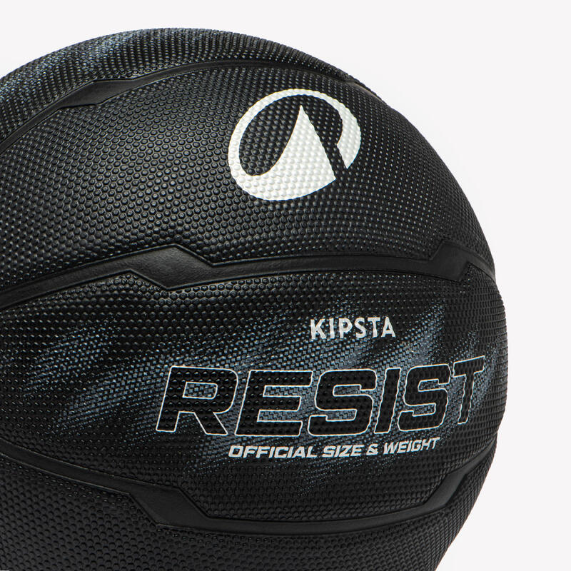 Minge de baschet mărimea 7 - RESIST R500 Negru