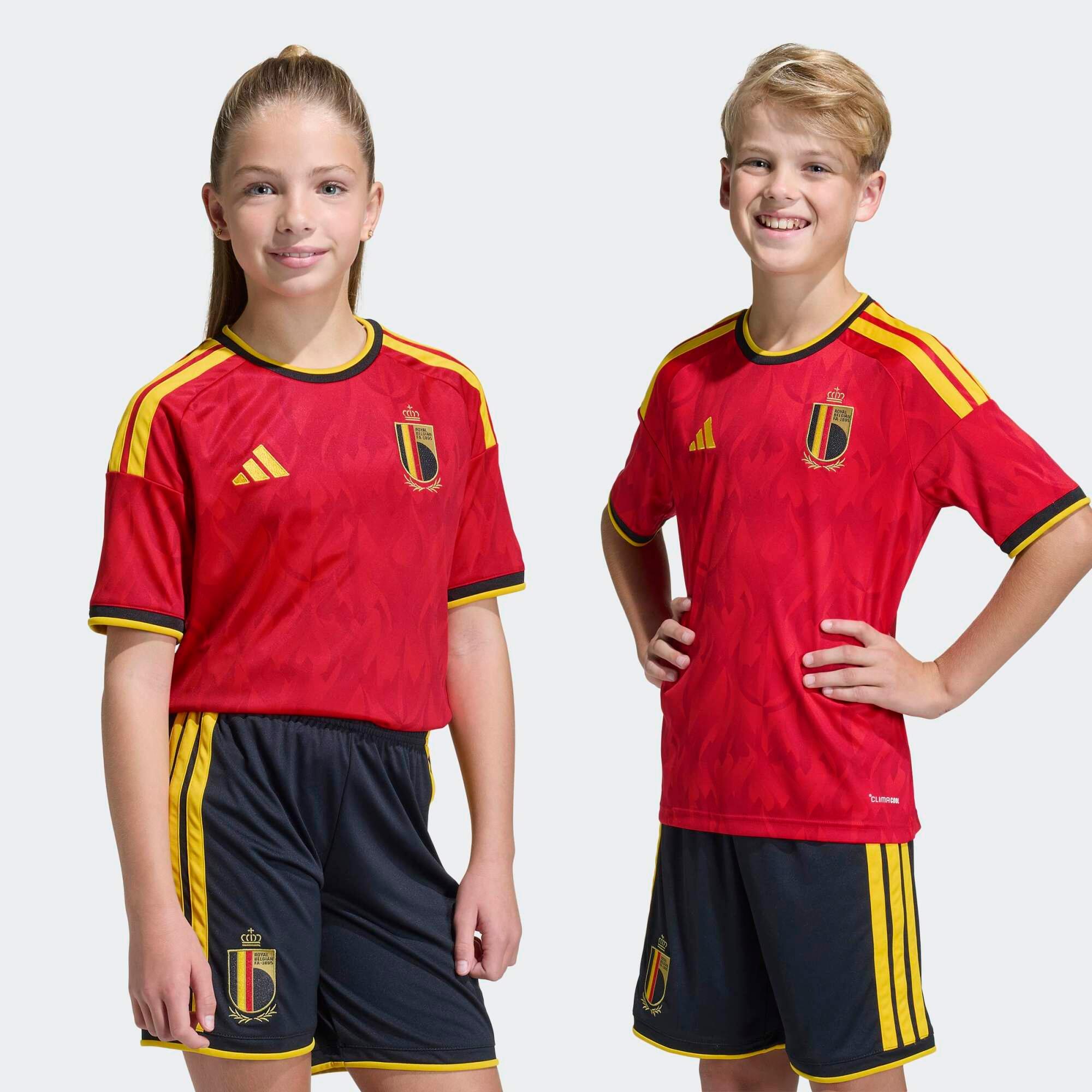 Kids' Home Shirt Belgium 26 6/8