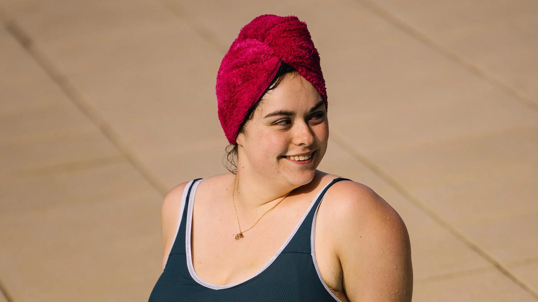 serviette pour cheveux