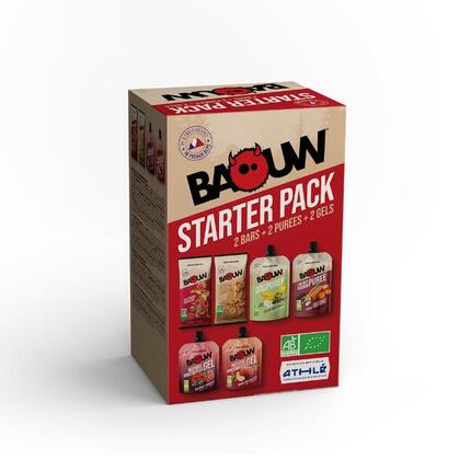 Starter pack BIO : barres, purées de fruits et gels énergétiques BIO
