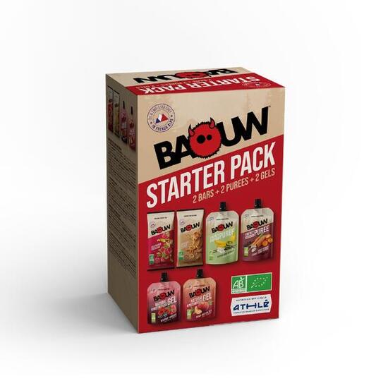 Starter pack BIO : barres, purées de fruits et gels énergétiques BIO