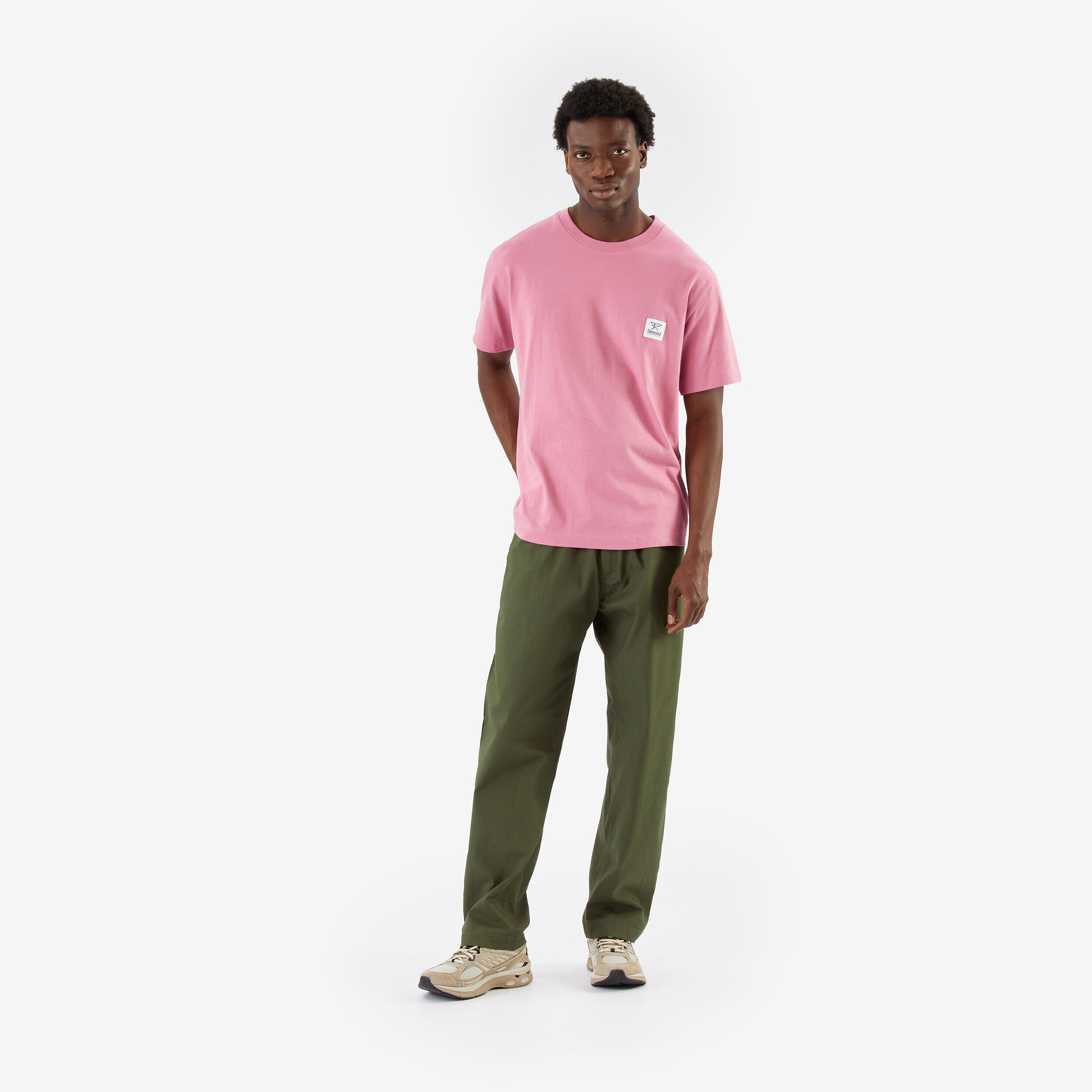 T-Shirt aus Baumwolle Fairtrade-/Max Havelaar unisex, rosa 2/10