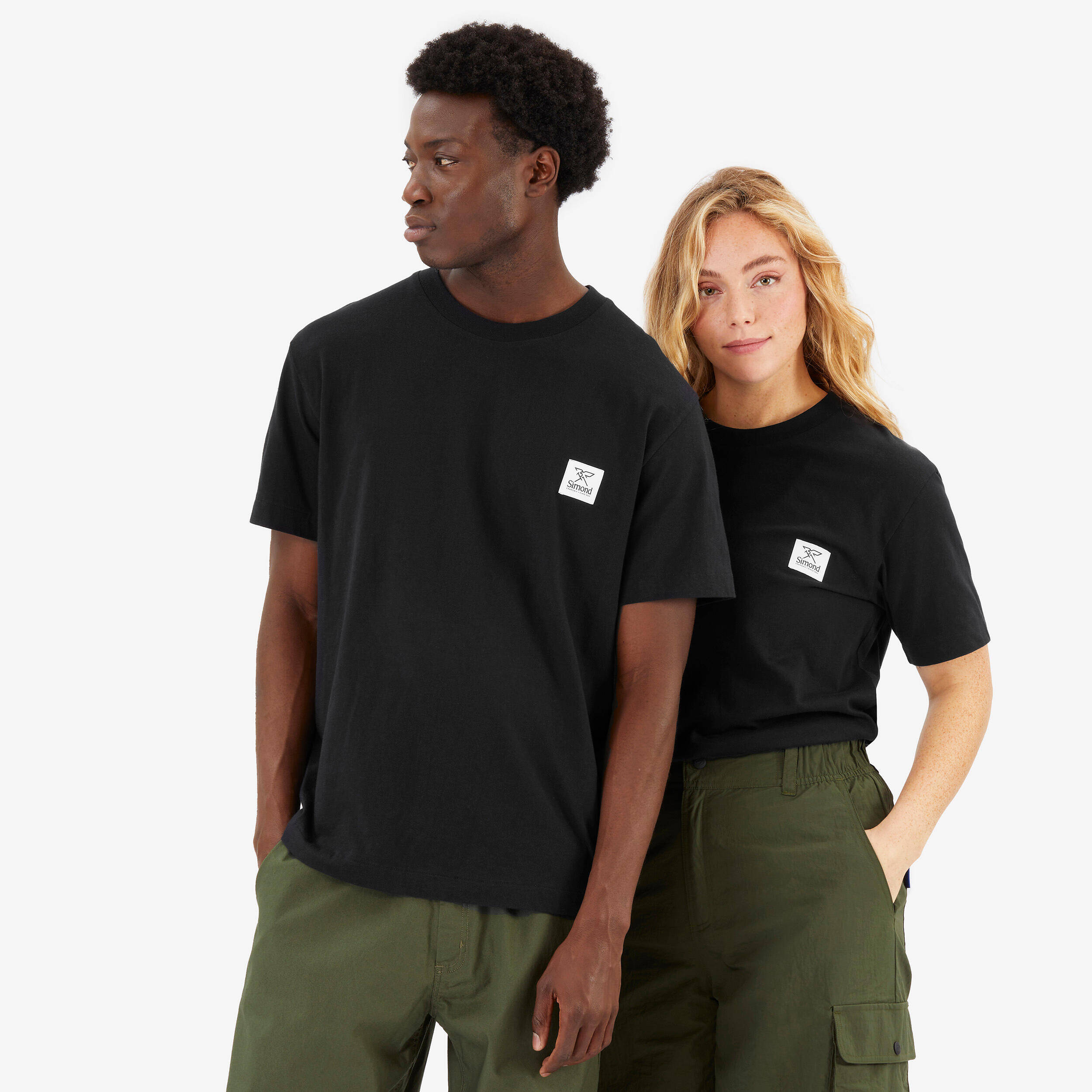 Fairtrade/Max Havelaar cotton t-shirt, gender-neutral, black