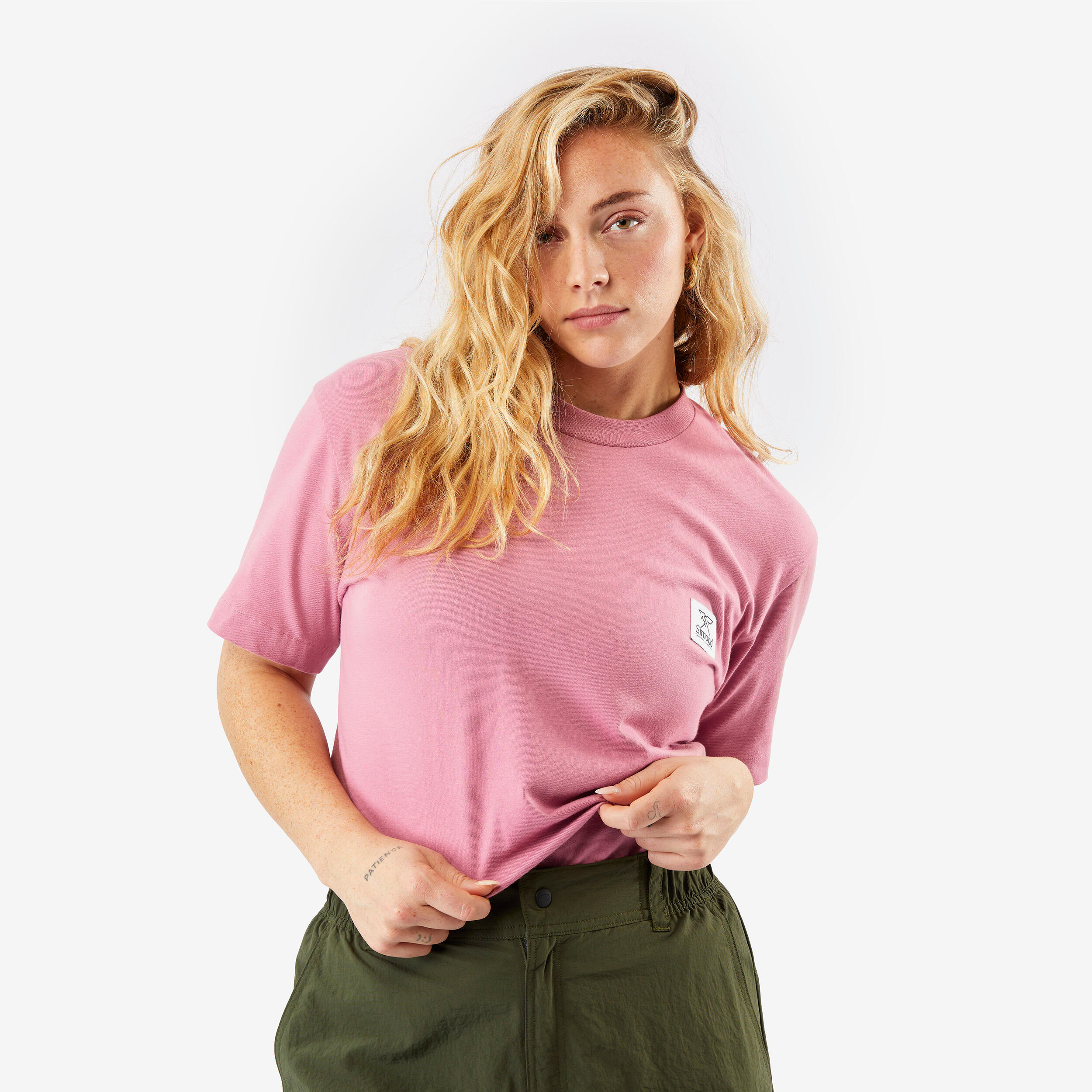 T-Shirt aus Baumwolle Fairtrade-/Max Havelaar unisex, rosa 3/10
