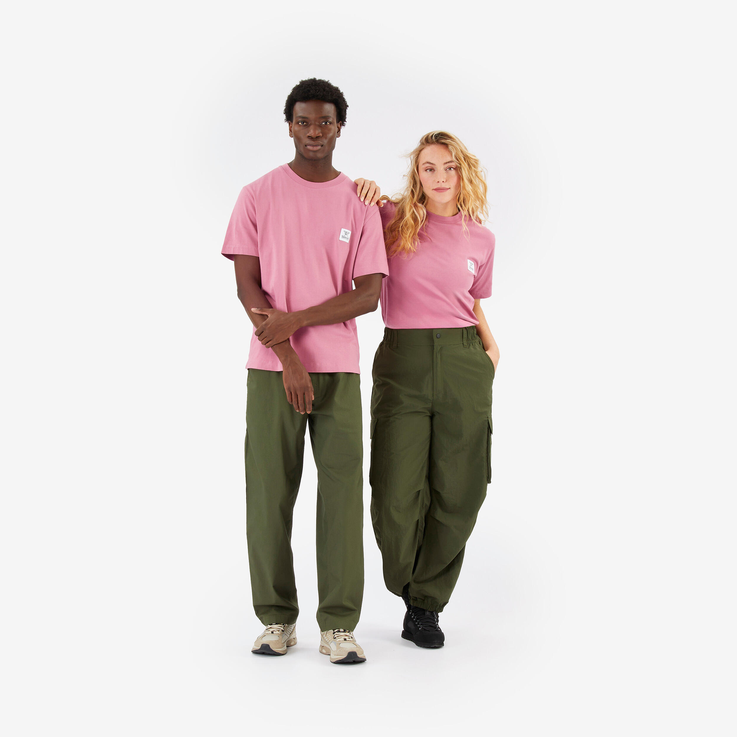 T-Shirt aus Baumwolle Fairtrade-/Max Havelaar unisex, rosa 5/10