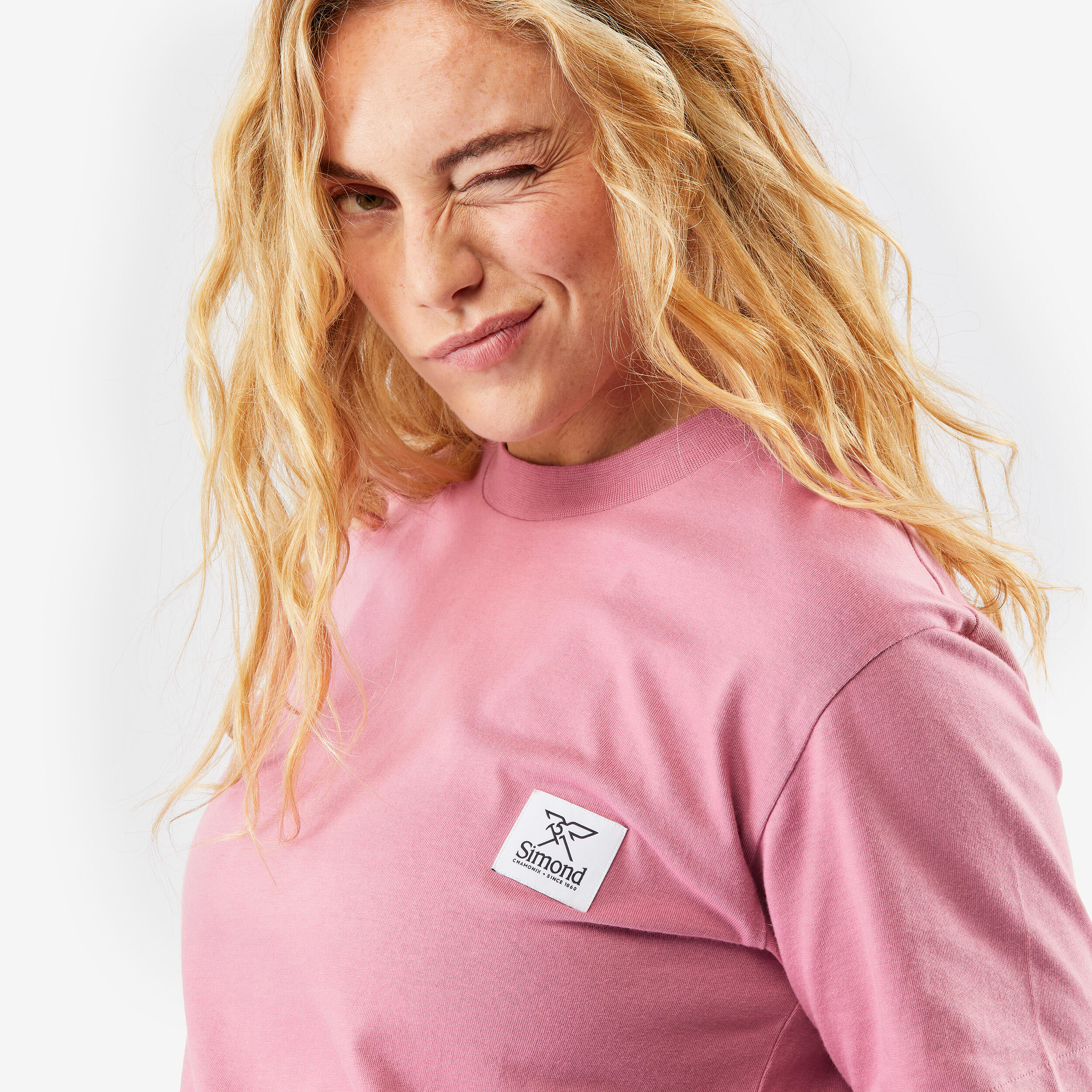 T-Shirt aus Baumwolle Fairtrade-/Max Havelaar unisex, rosa 7/10