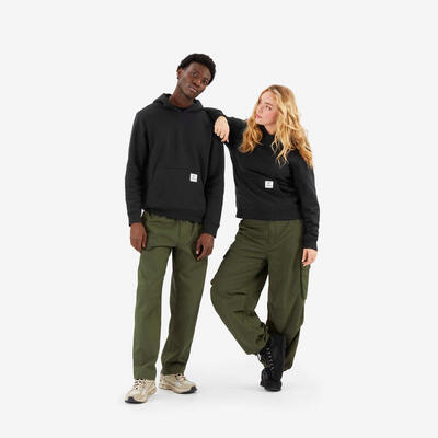 Felpa trekking unisex Cotone Fairtrade/Max Havelaar nera