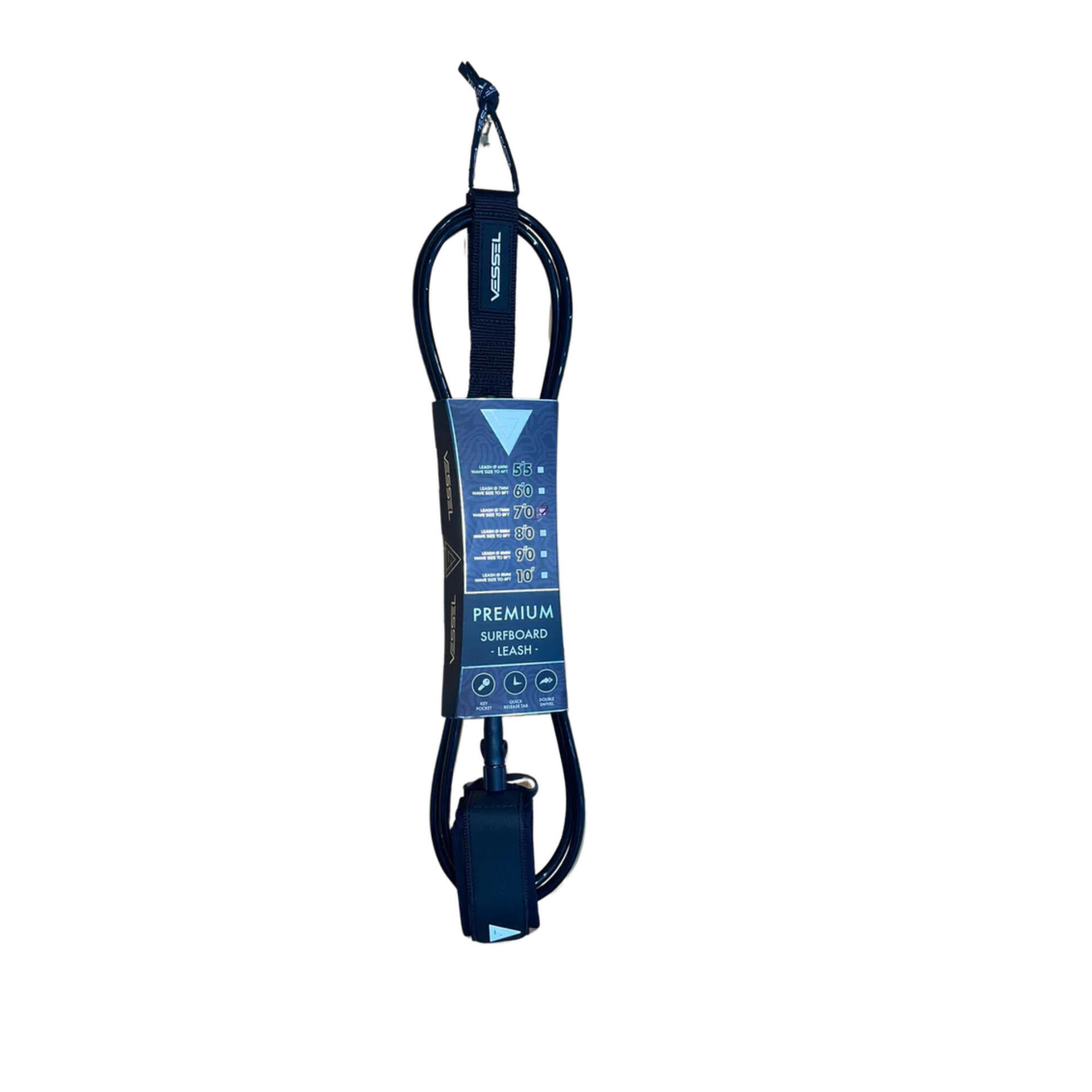 Vessel Premium Leg Rope - 7'0
