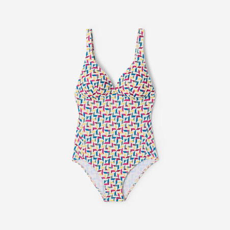 Купальник суцільний жіночий Daria Mosa для серфінгу бежевий