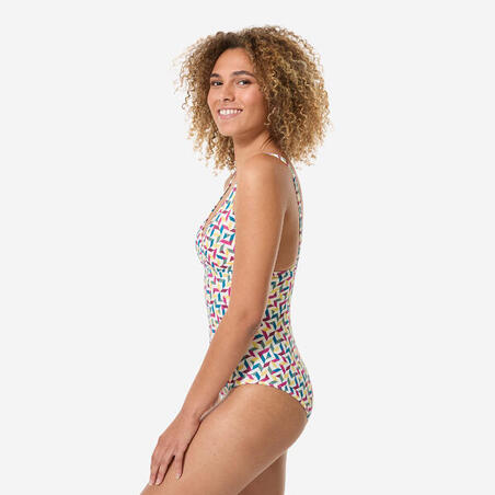 Купальник суцільний жіночий Daria Mosa для серфінгу бежевий