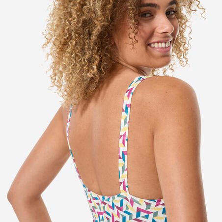 Купальник суцільний жіночий Daria Mosa для серфінгу бежевий