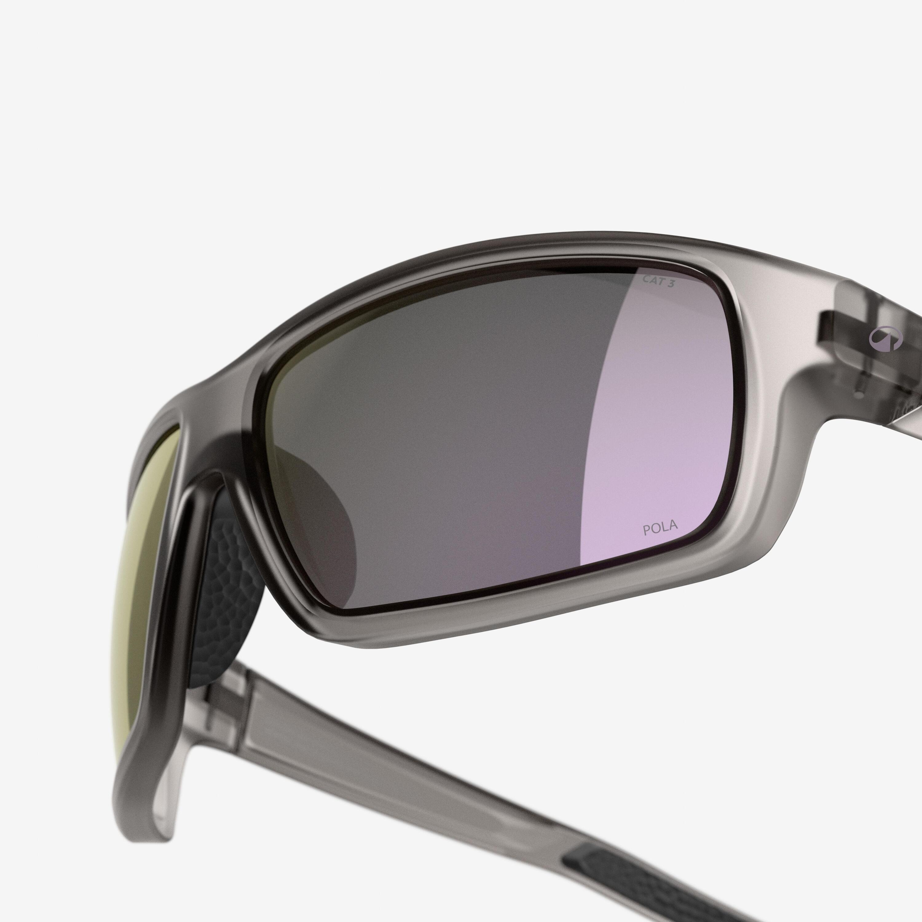 Category 3 Polarized Sports Sunglasses, Explore 500 WRP 7/10