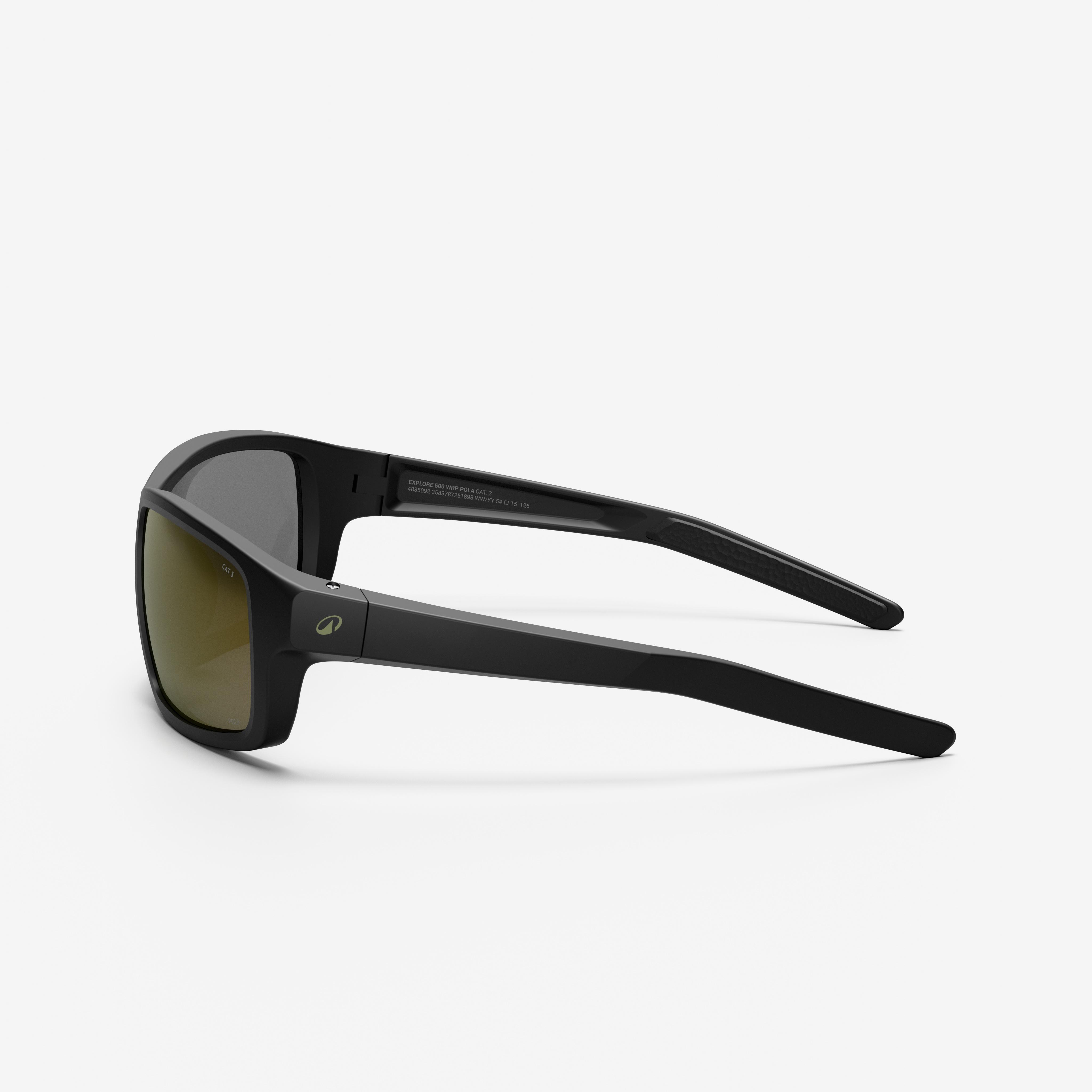 Category 3 Polarized Sports Sunglasses, Explore 500 WRP - DECATHLON