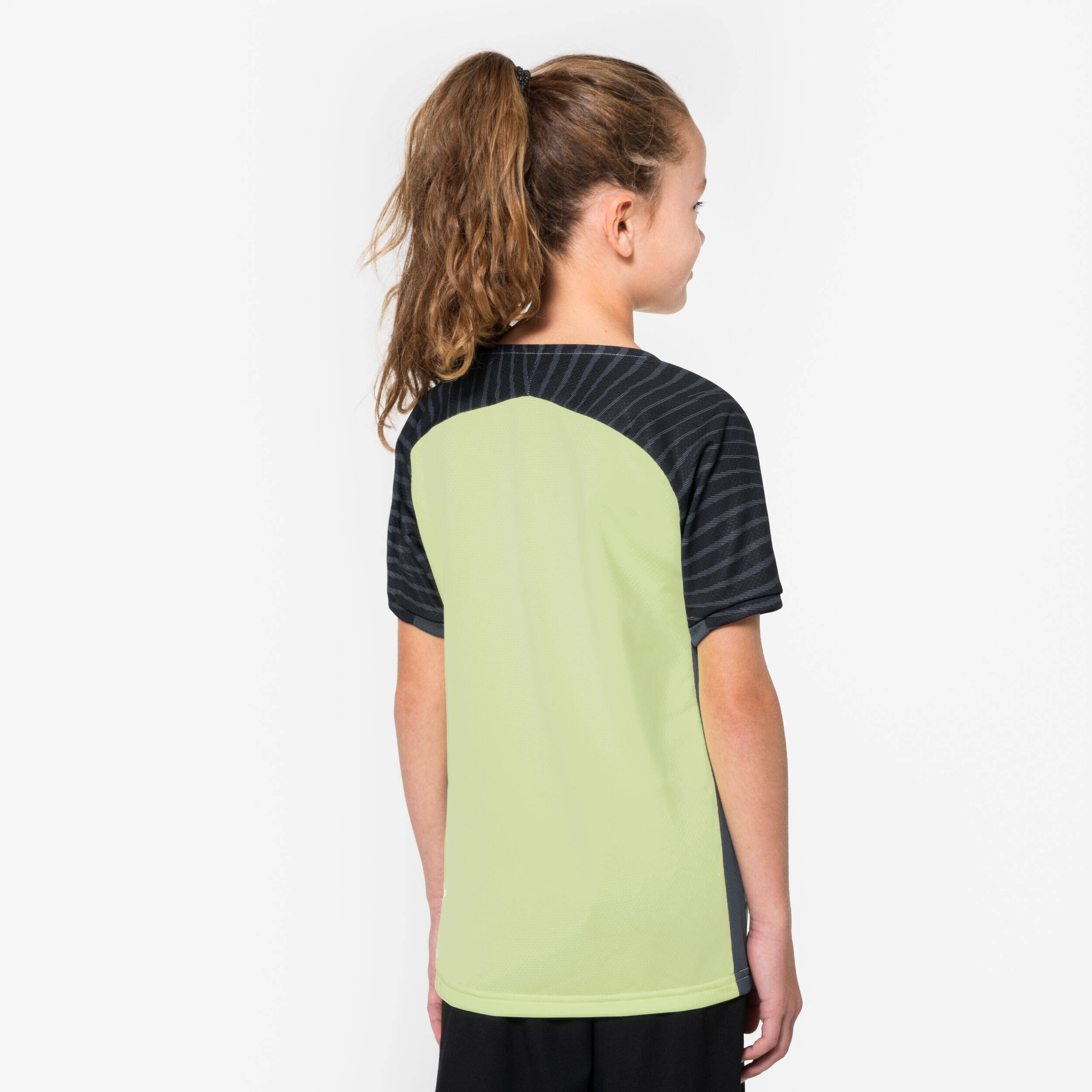 Kids' Short-Sleeved Football Shirt Viralto Ripples - Yellow/Black -  5