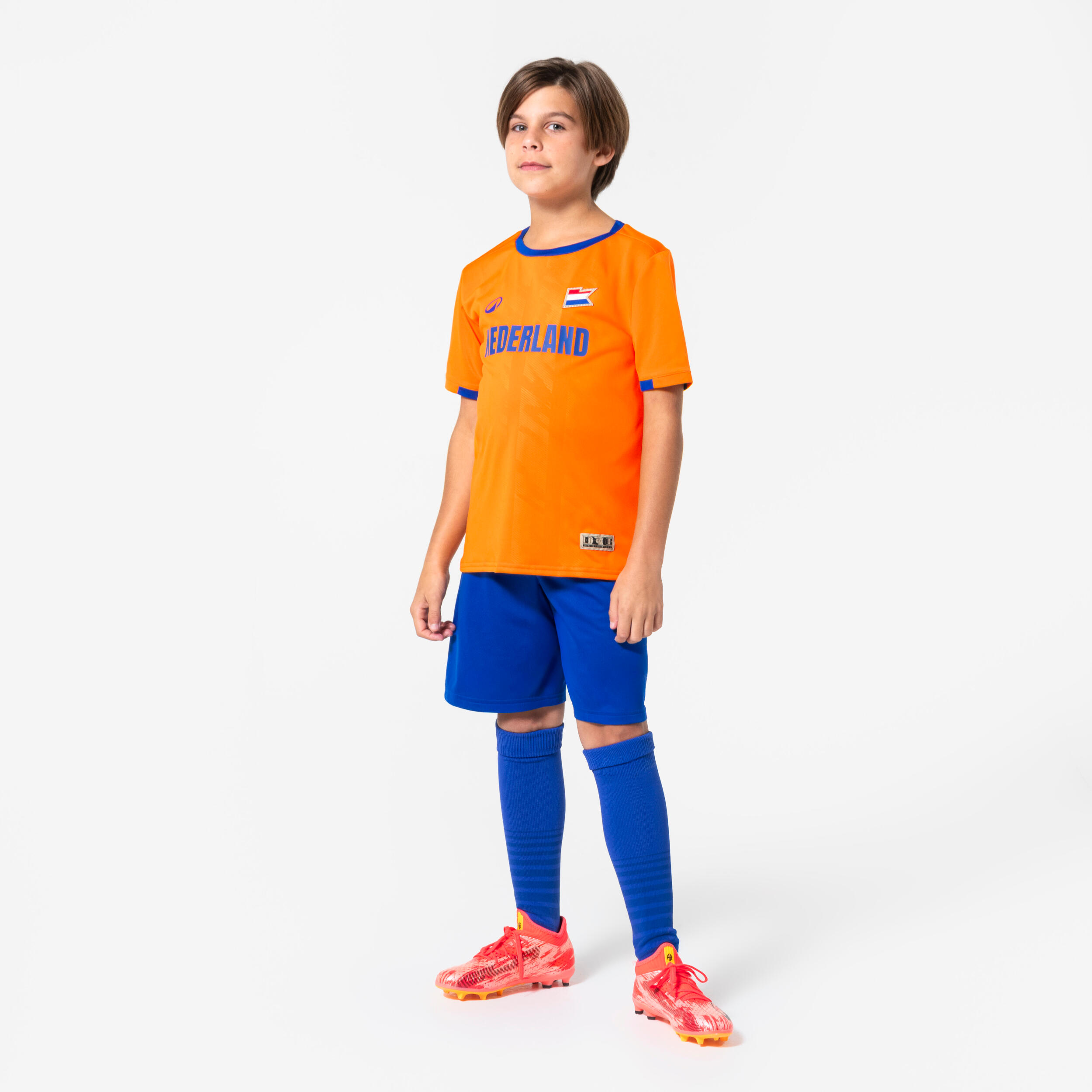 Fan-Fussballtrikot Niederlande für Kinder 2026 4/8