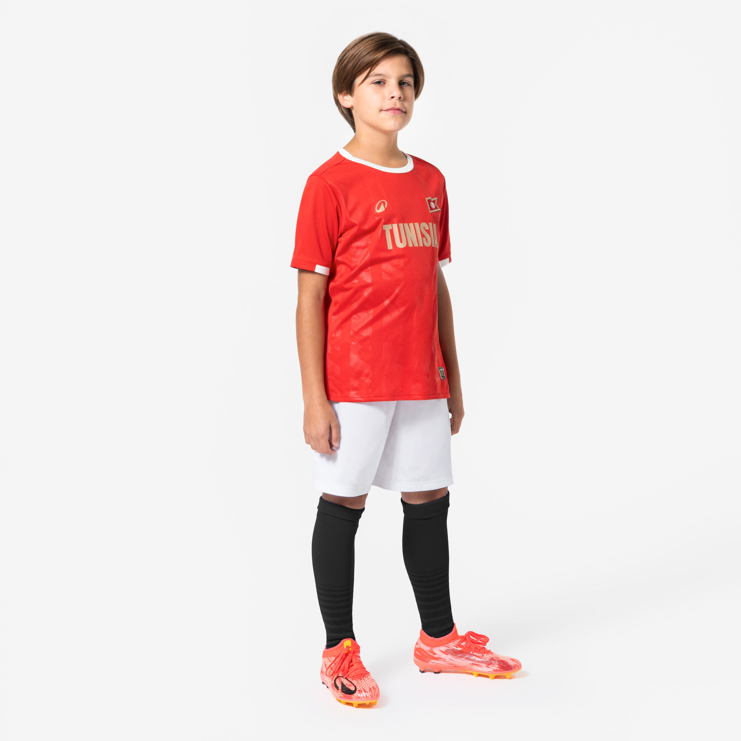 Fan-Fussballtrikot Tunesien für Kinder 2026 2/7