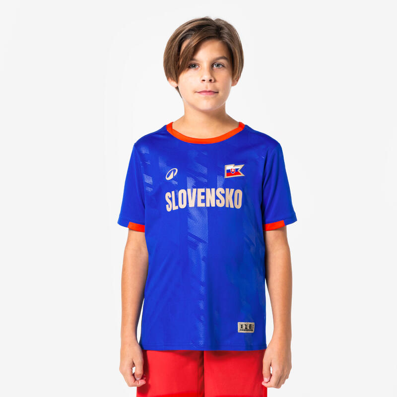 Tricou de fotbal suporter Slovacia 2026 Copii
