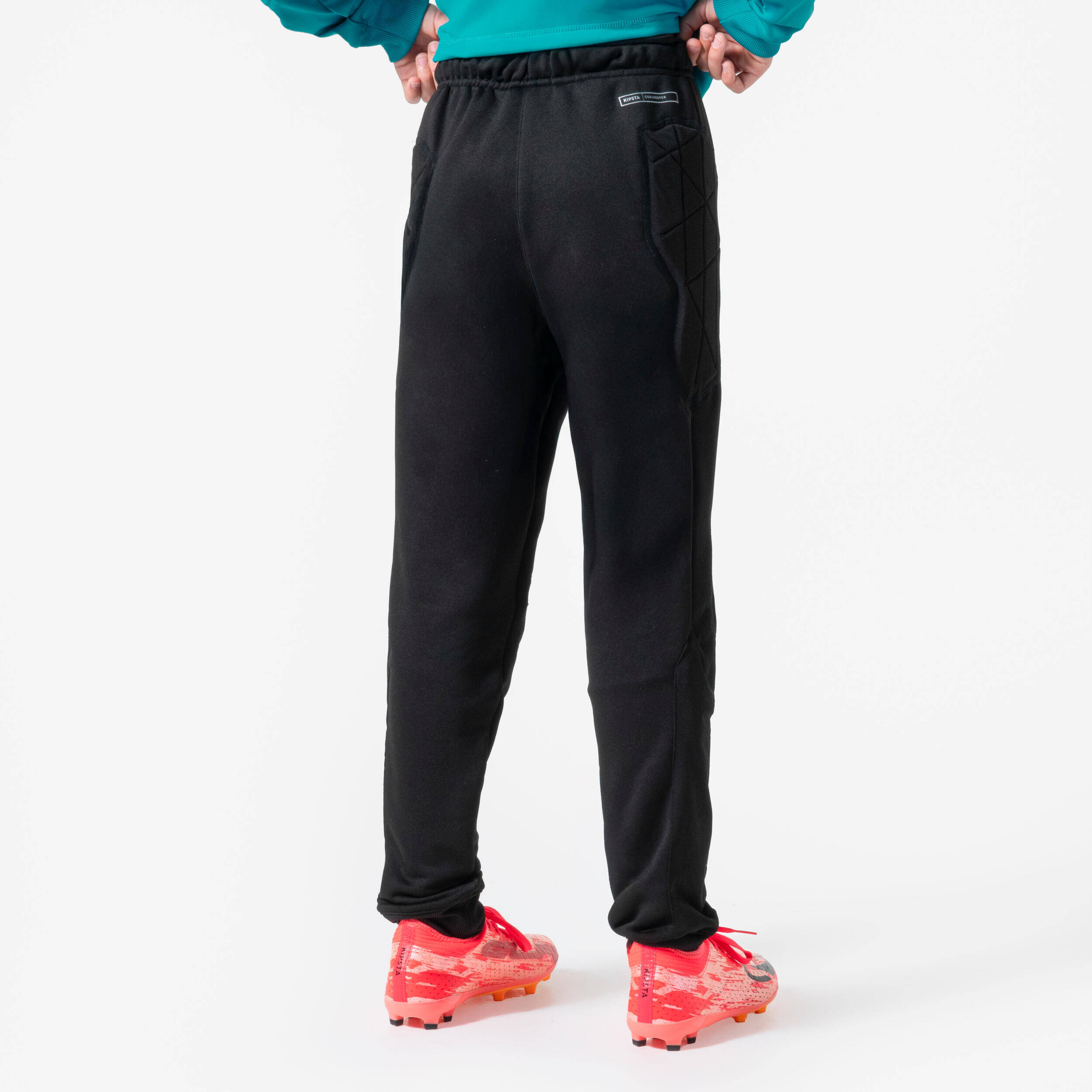 Kids' Goalkeeper Bottoms F100 - Black -  4