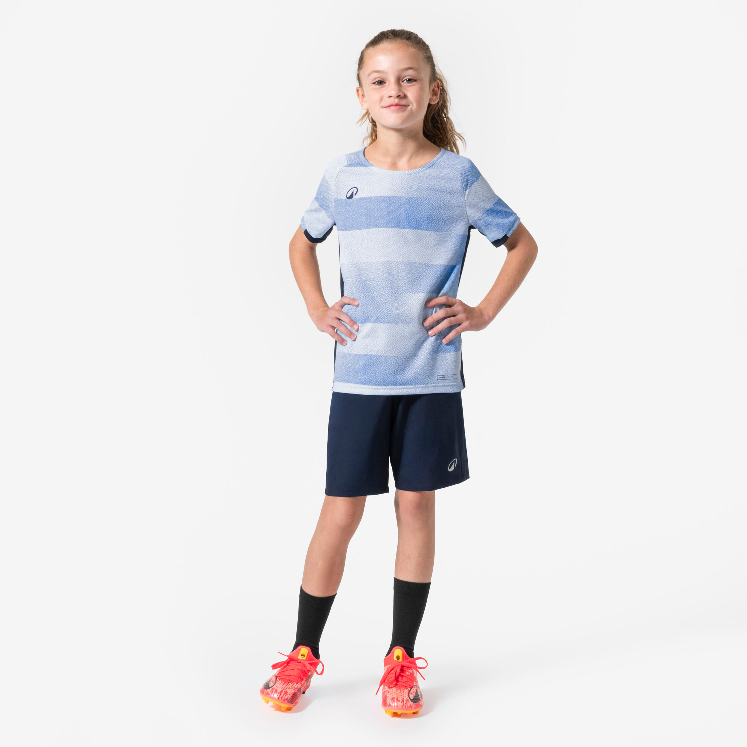Short de football viralto club enfant marine 6/6