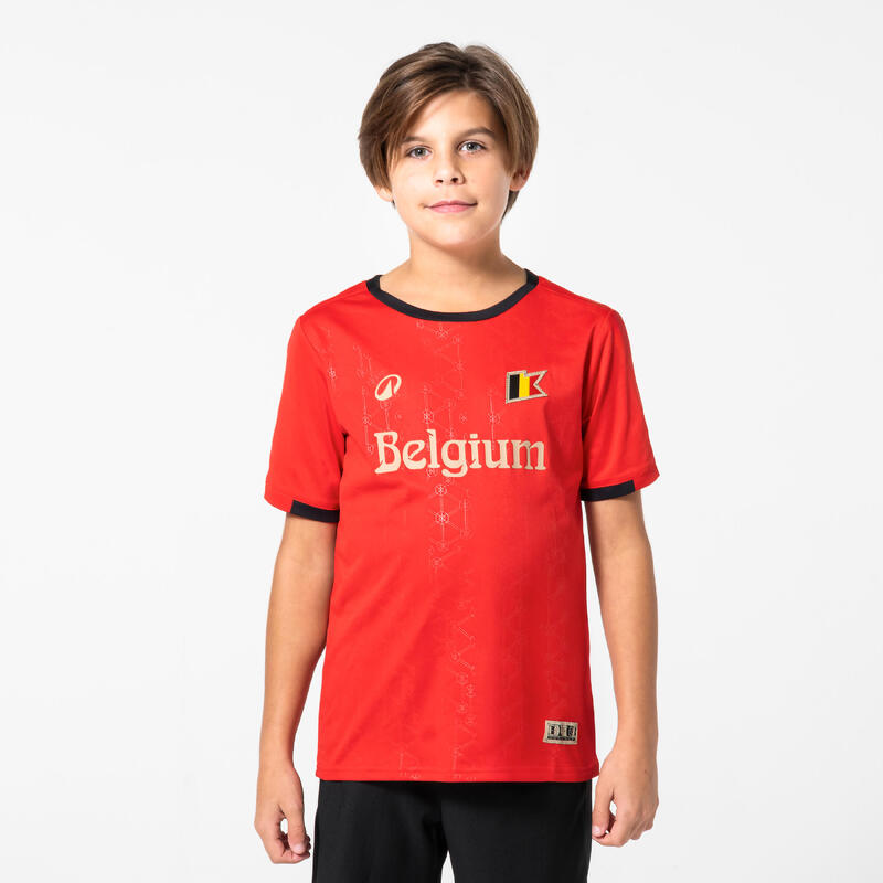 Dětský fotbalový dres pro fanoušky Belgie