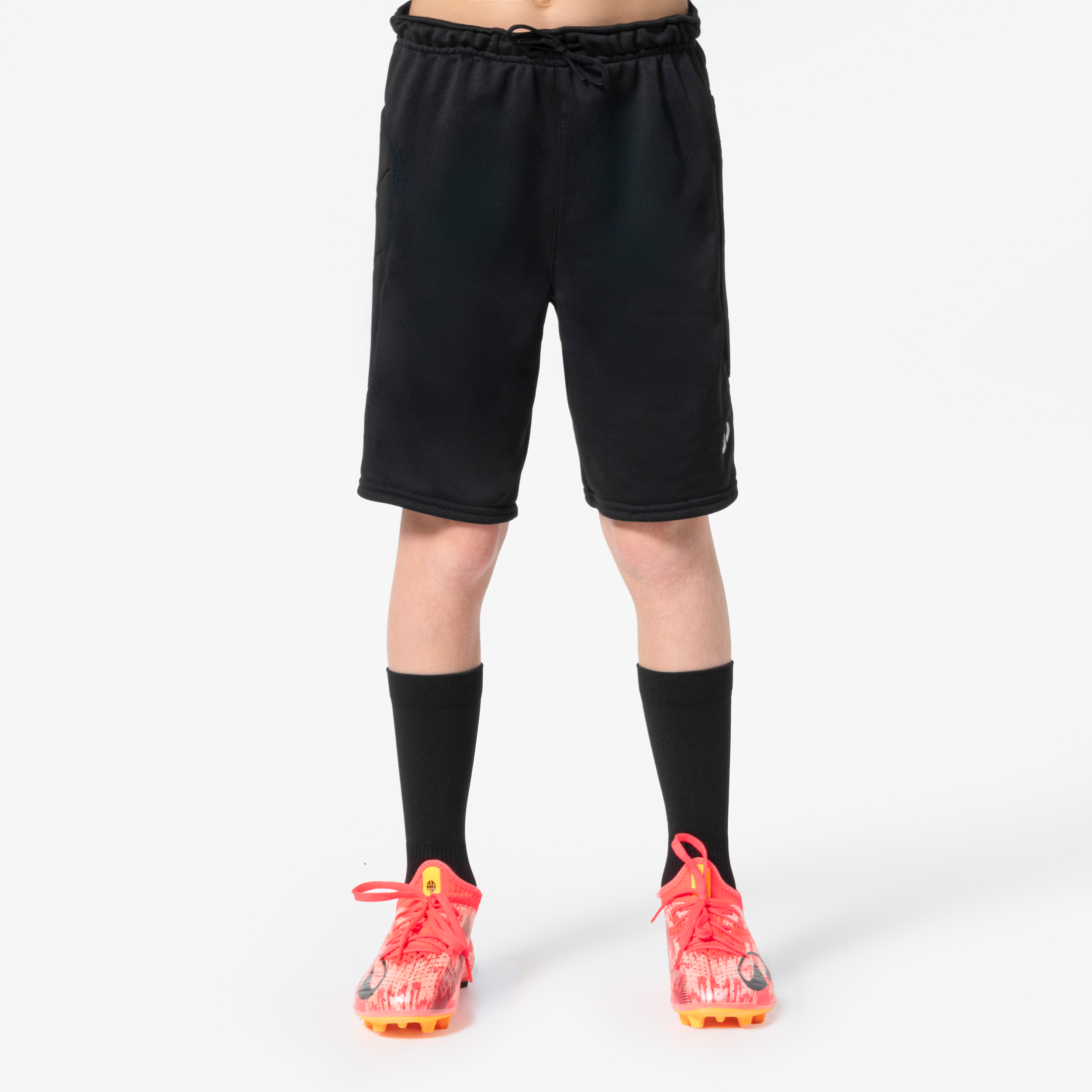 Short gardien de but enfant f100 noir - Football - Kipsta- Clubs - Entreprises - Collectivités - Associations