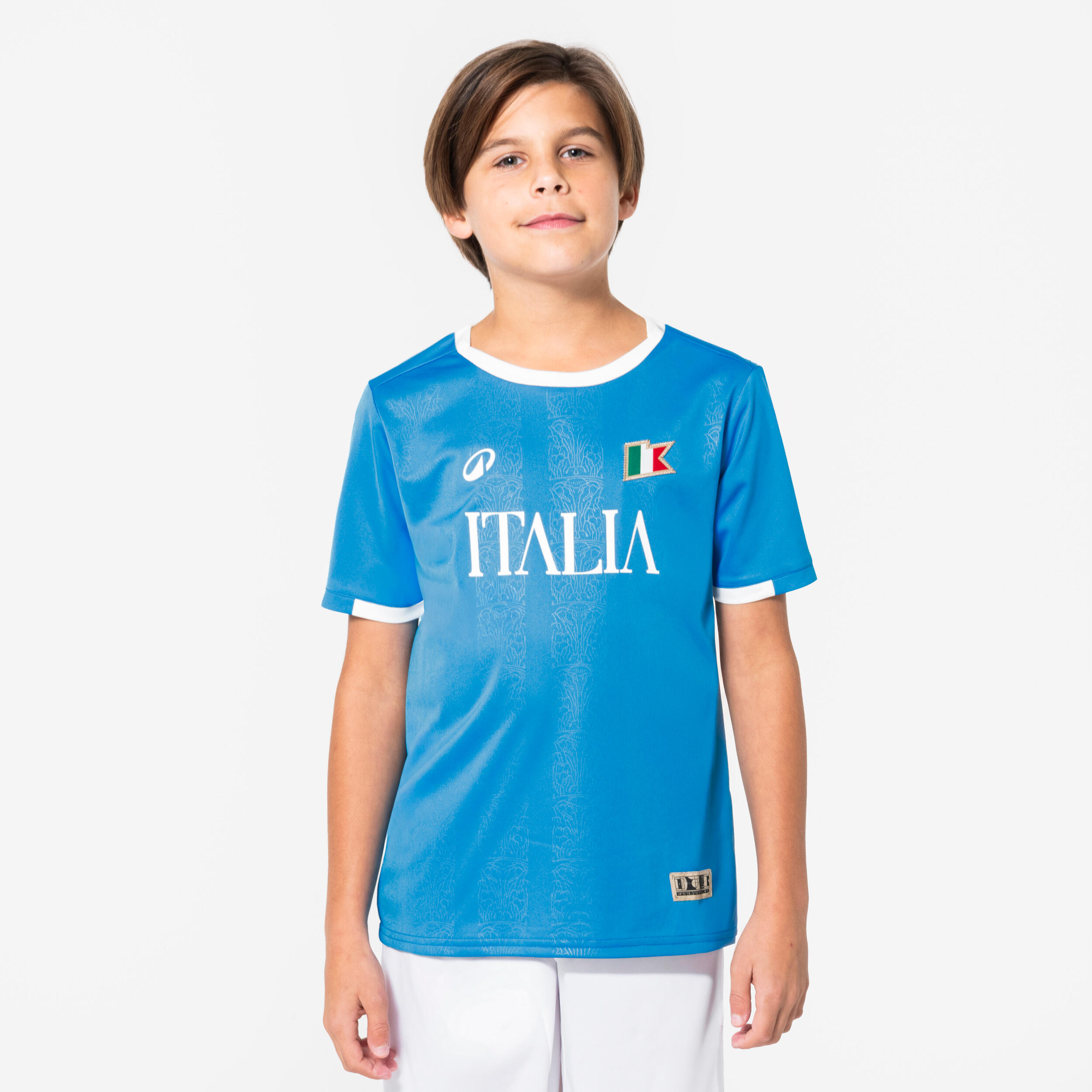 KIPSTA Detský fanúšikovský futbalový dres Taliansko 14-15 r (161-172 cm) · záber 5
