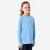 MAILLOT DE FOOTBALL MANCHES LONGUES VIRALTO CLUB JR BLEU CLAIR