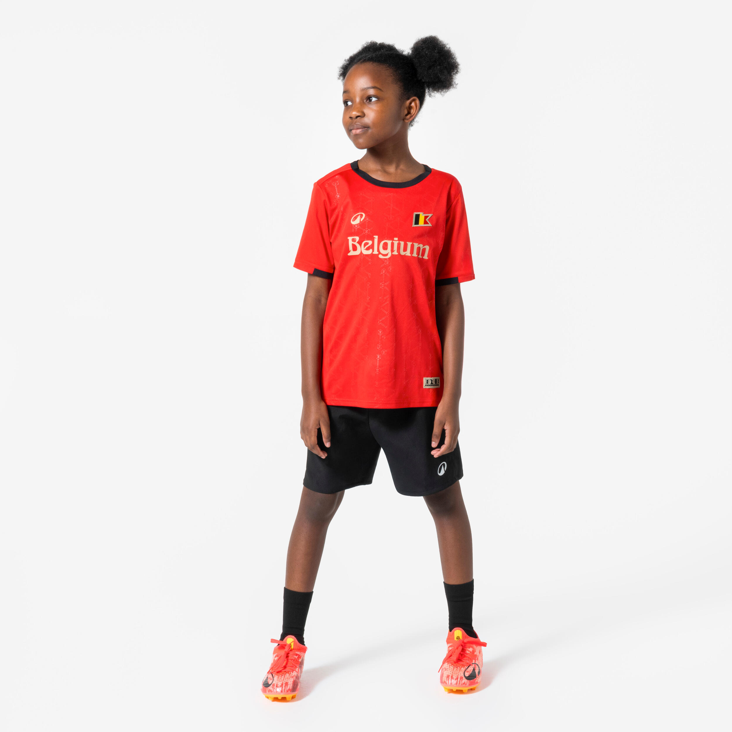 Camiseta de fútbol para aficionado Bélgica niño 2026 2/7