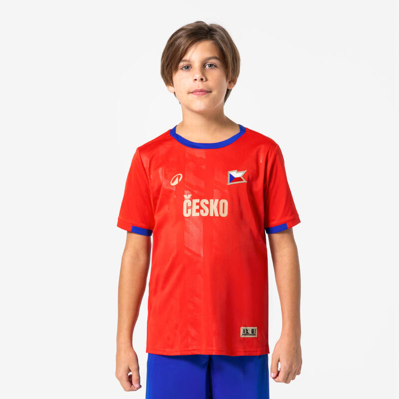 Dětský fotbalový dres pro fanoušky Česka