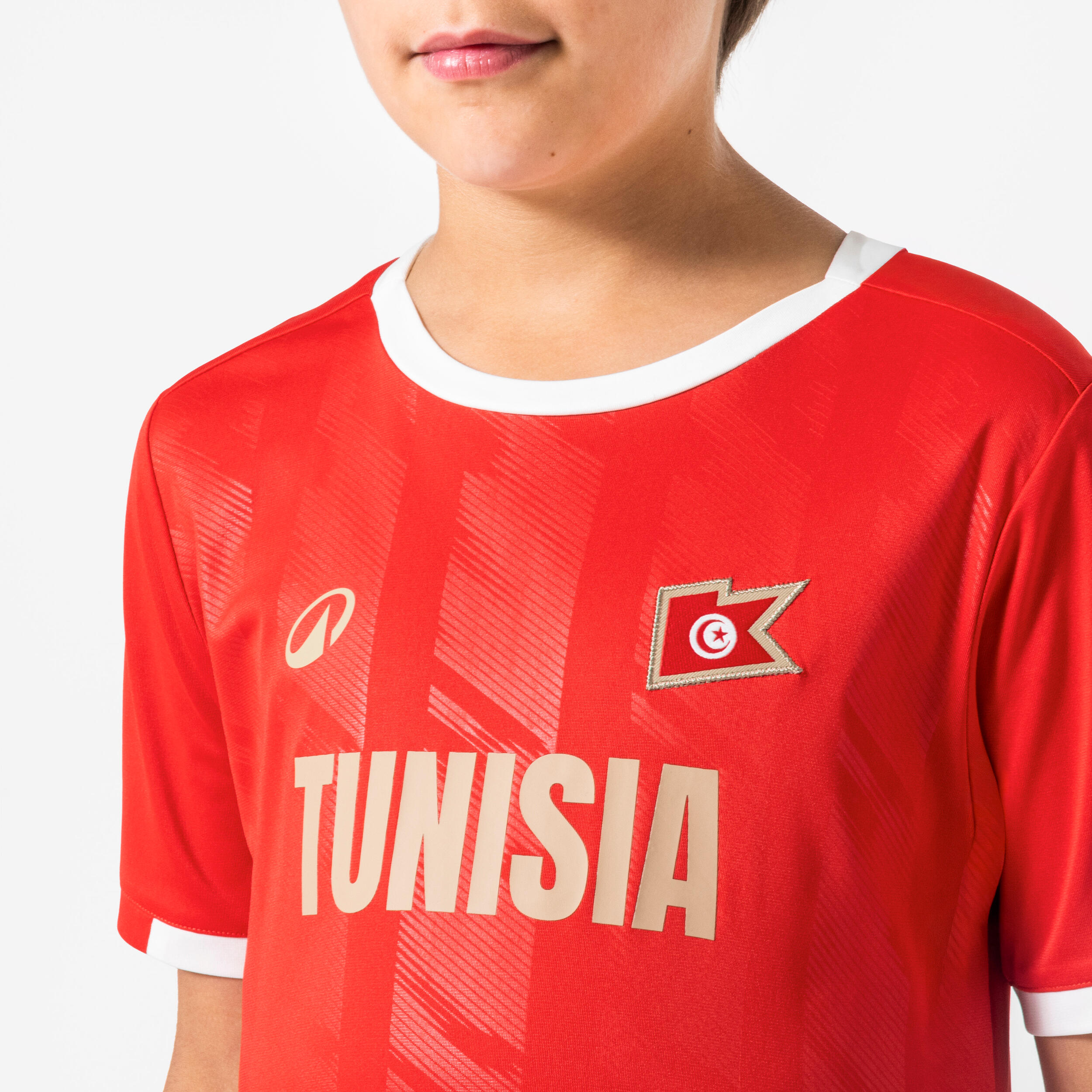 Fan-Fussballtrikot Tunesien für Kinder 2026 3/7