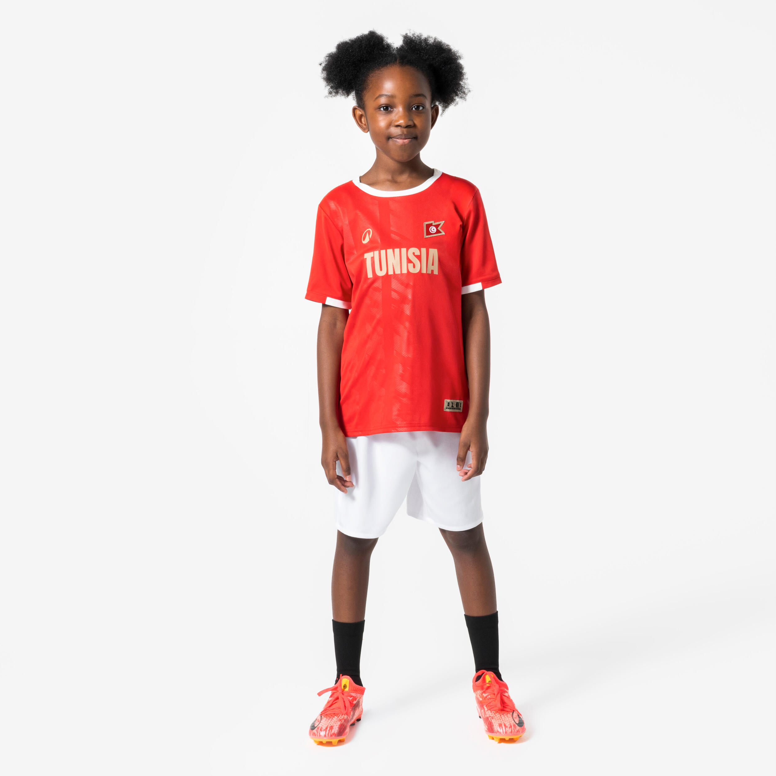 Fan-Fussballtrikot Tunesien für Kinder 2026 6/7