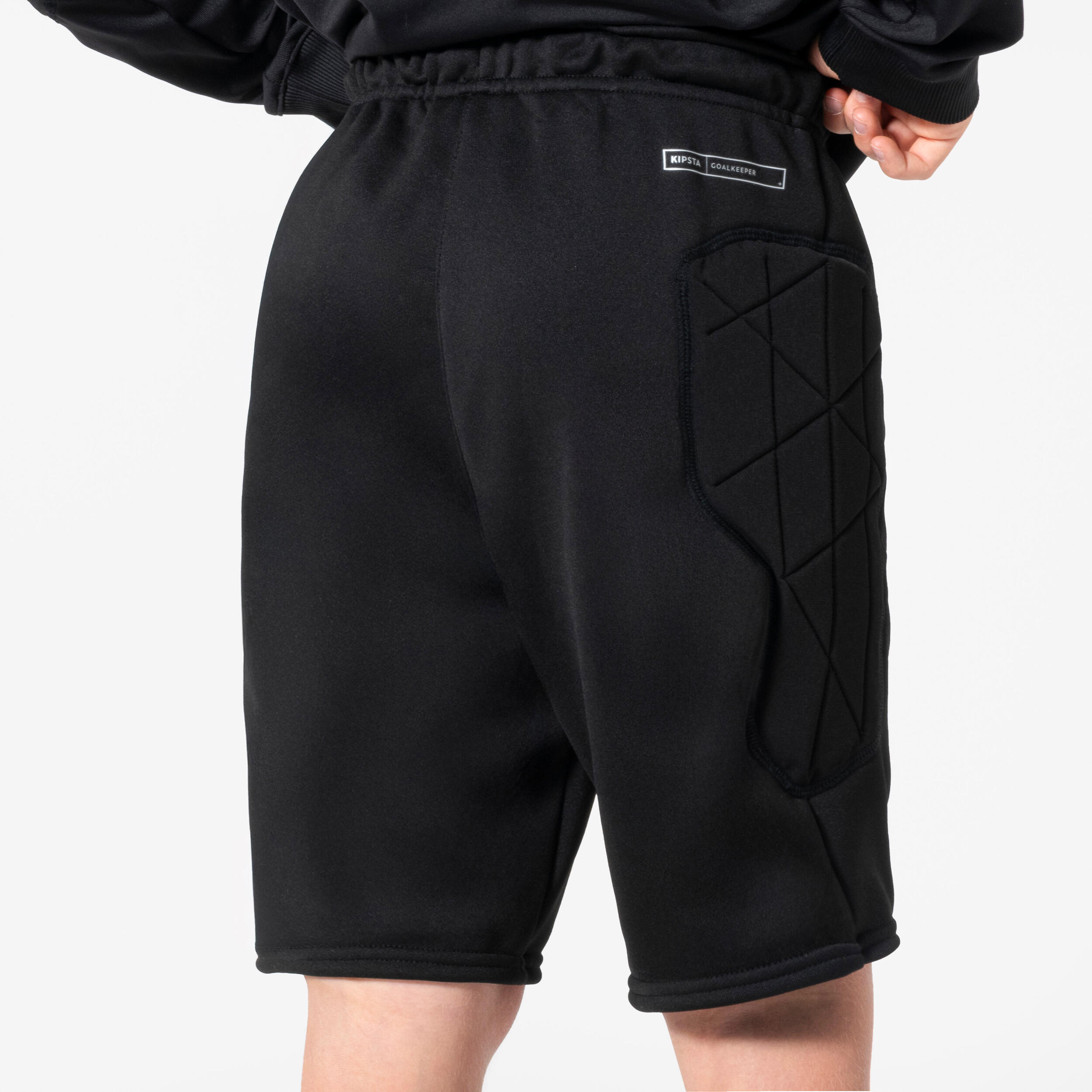 Pantaloncini portiere bambino F 100 neri 4/5