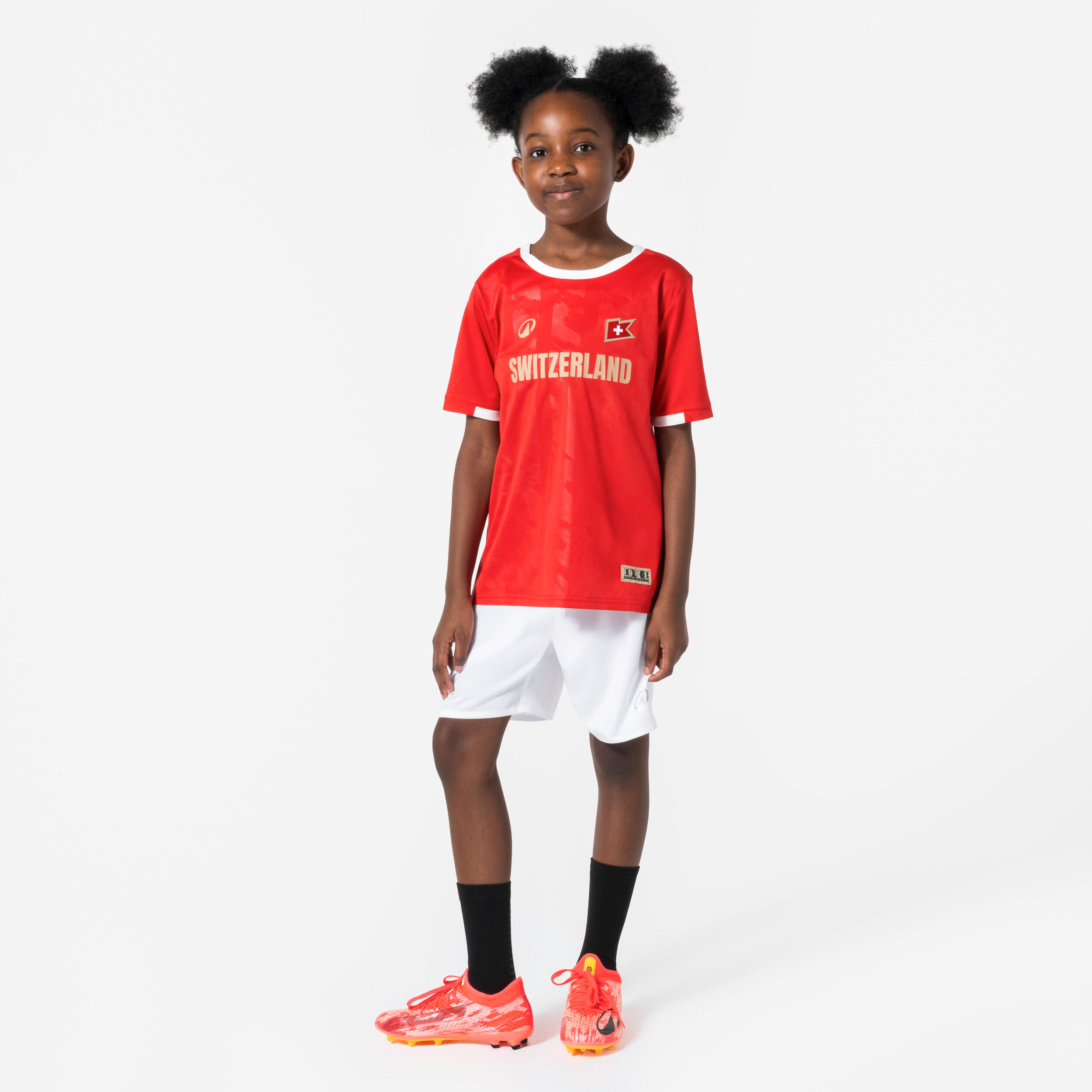 Maglia bambini calcio SVIZZERA 2/7