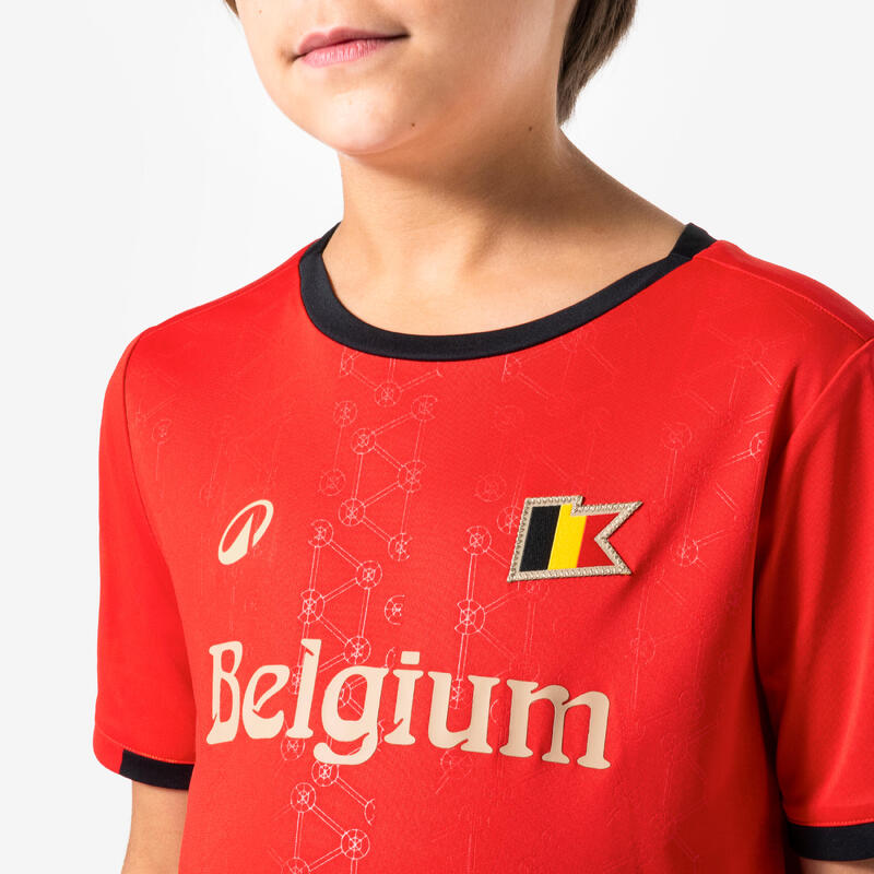 Dětský fotbalový dres pro fanoušky Belgie