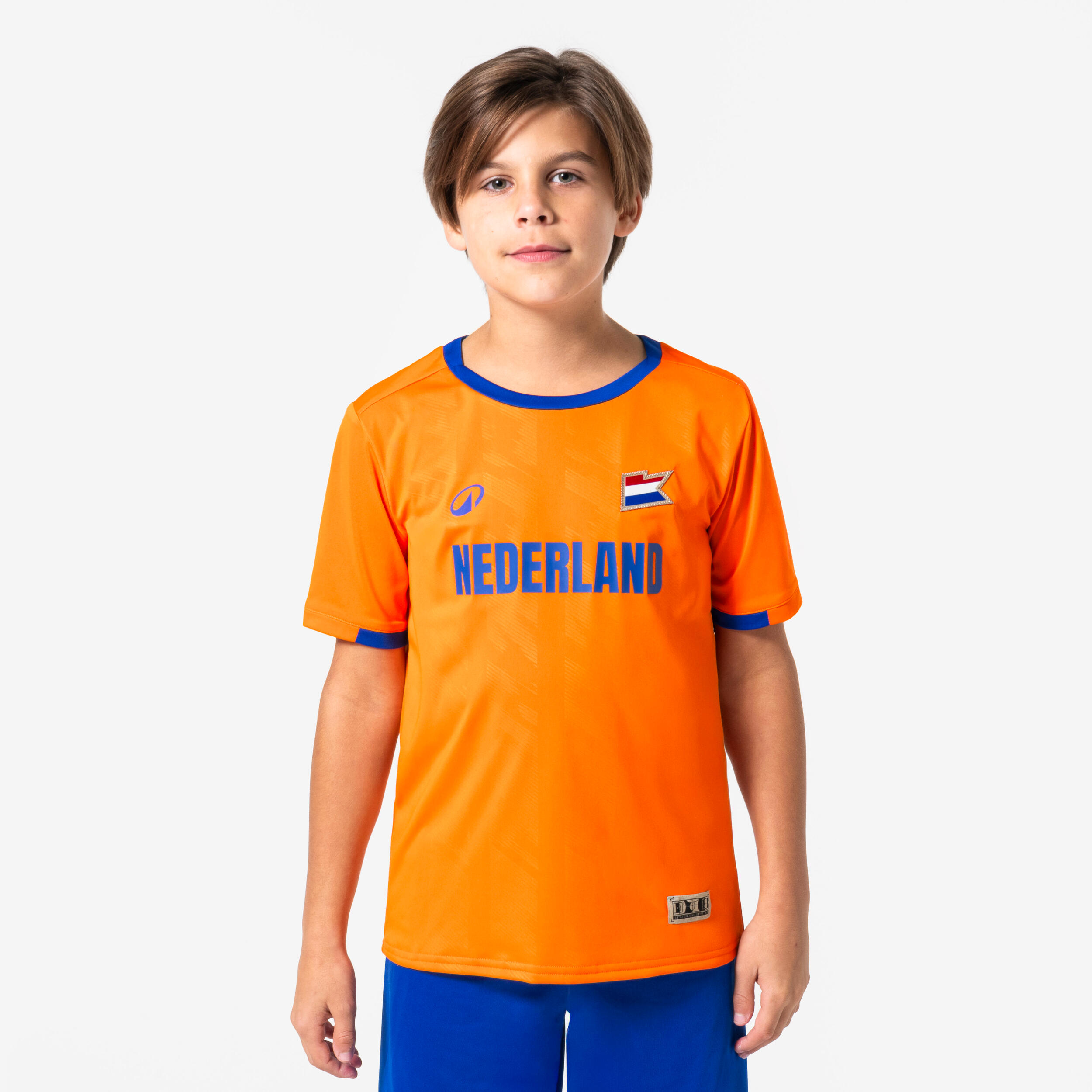 KIPSTA Detský fanúšikovský futbalový dres Holandsko 14-15 r (161-172 cm) · záber 6