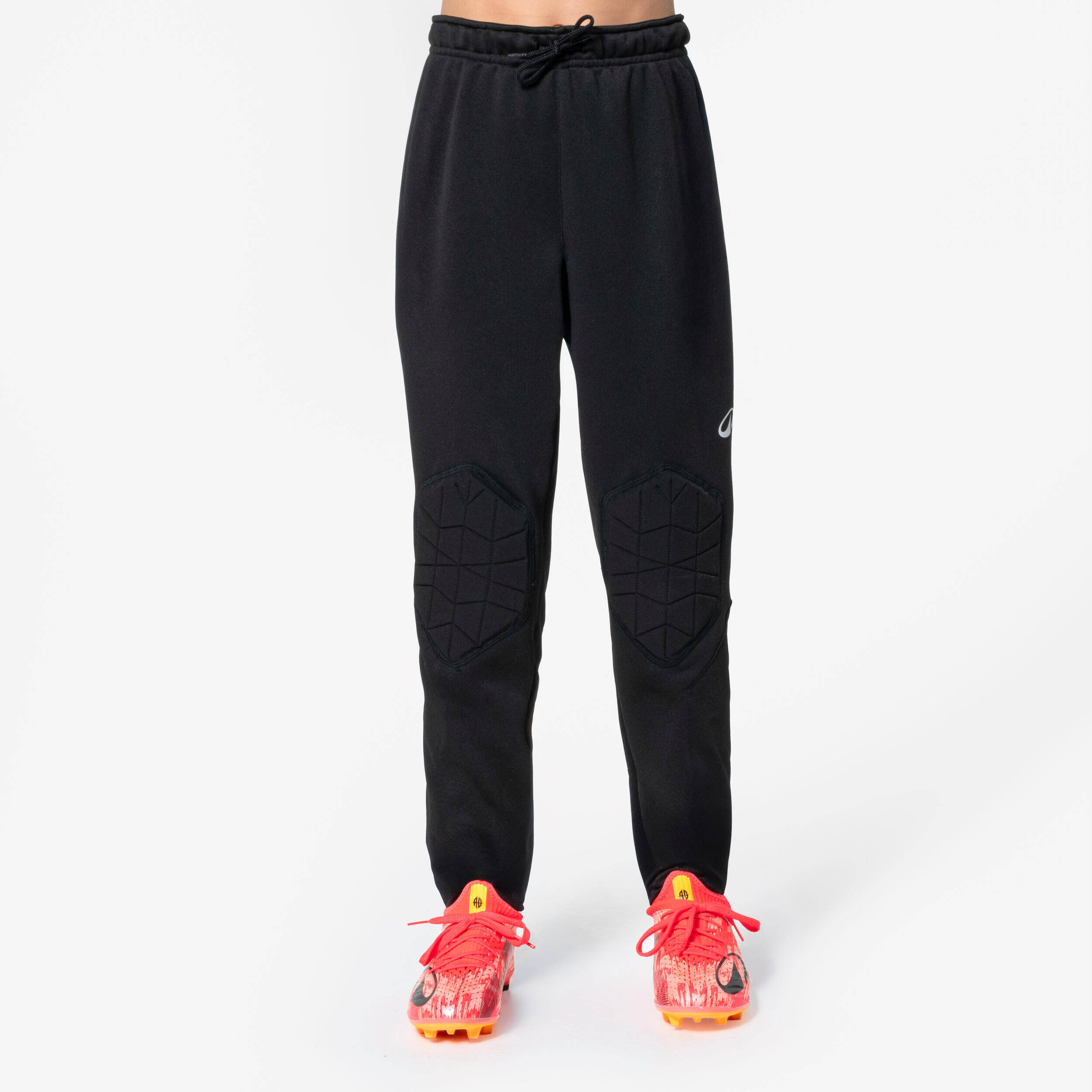 Kids' Goalkeeper Bottoms F100 - Black -  1