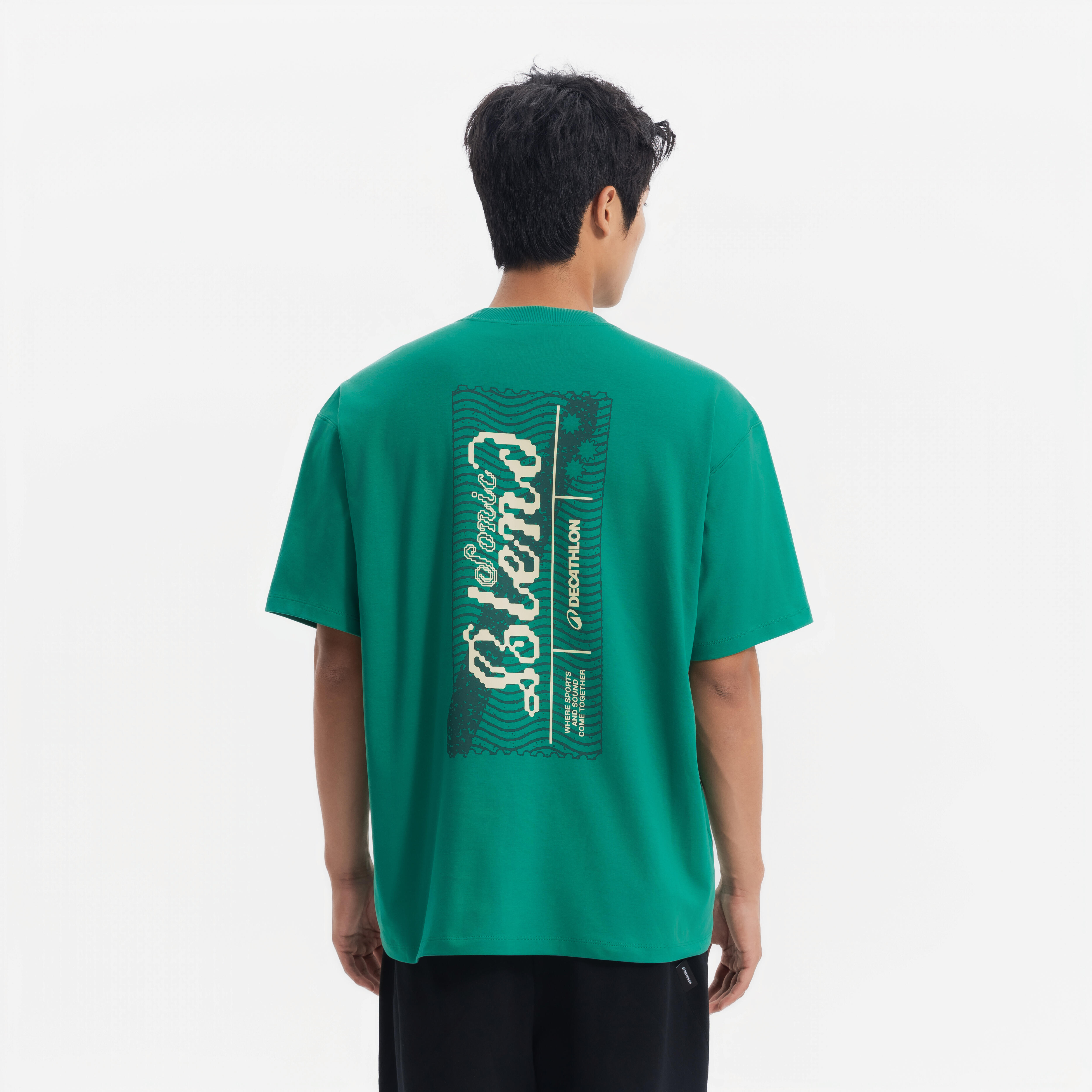 スポーツウェア ジェンダーレス ルーズコットンTシャツ