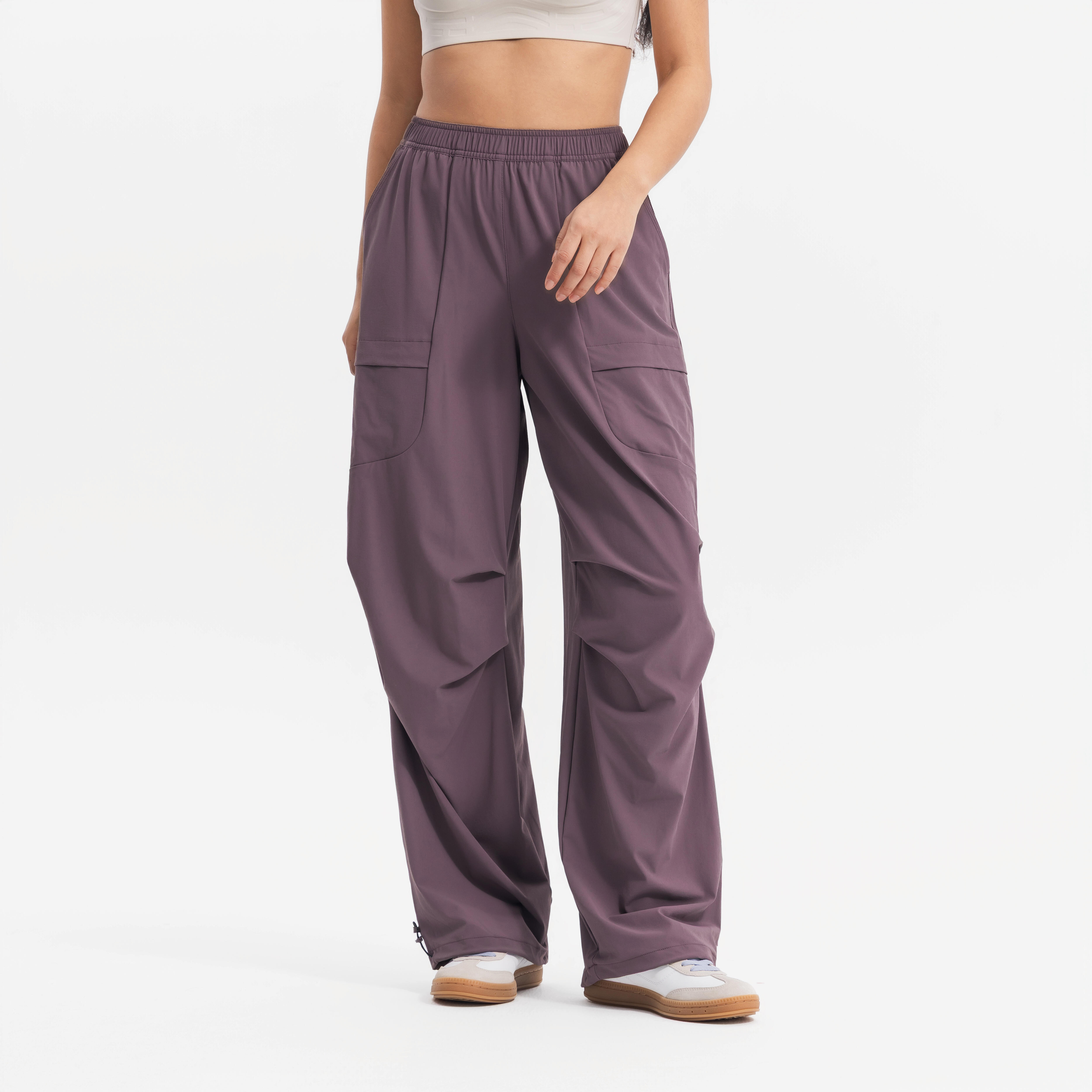 Women's Sportswear PANTS Oversize UV & COOL - Quartz Brown