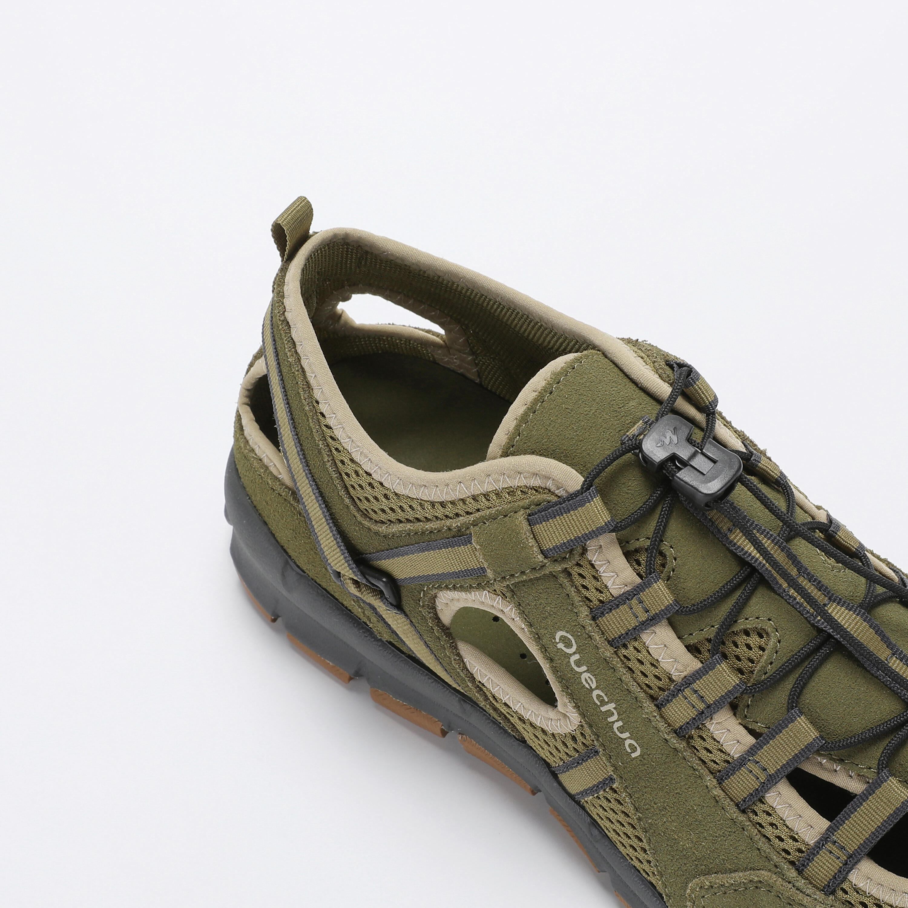 Men's Hiking Sandals, NH500 Fresh - Olive Green