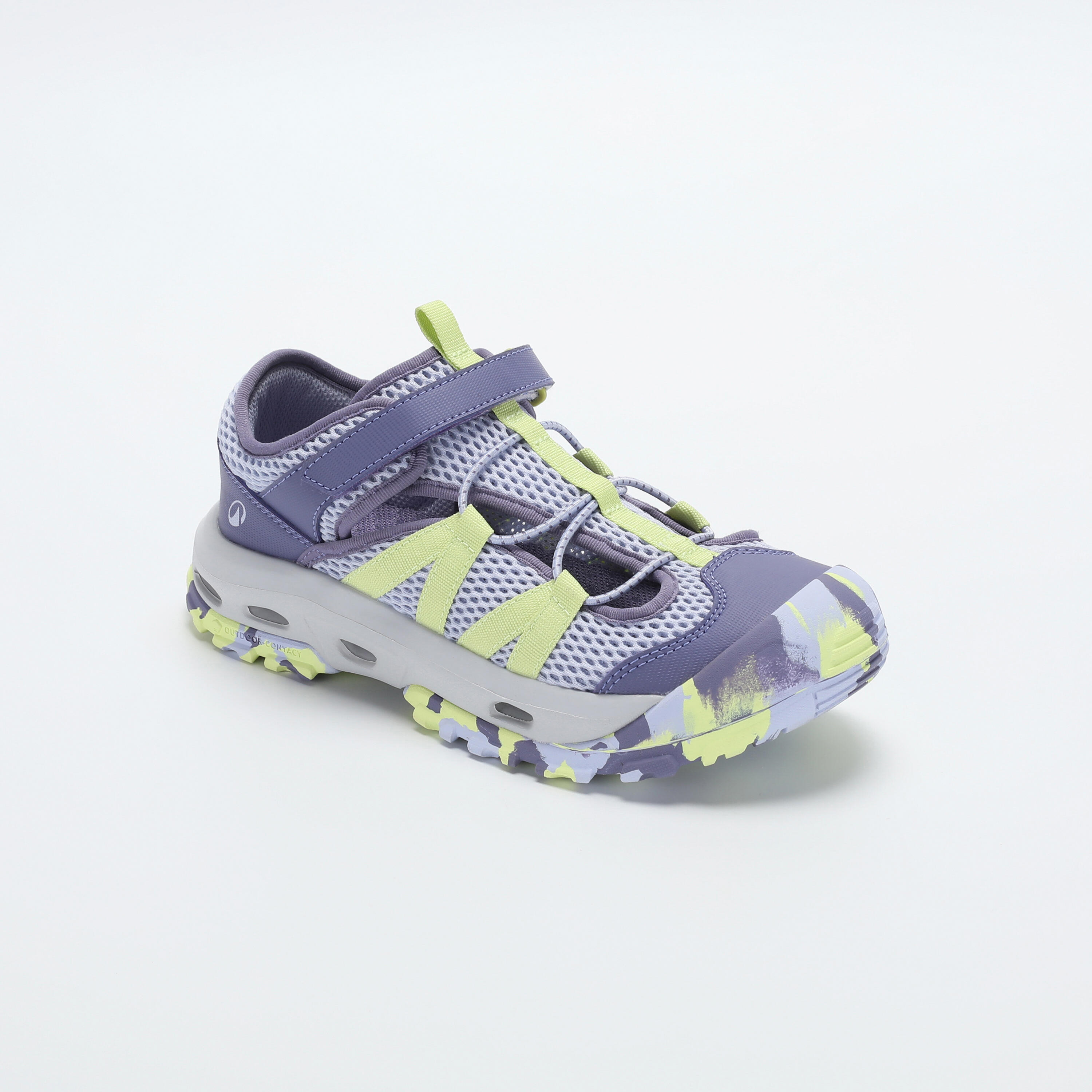 KIDS’ MH 500 water hiking shandals - Purple