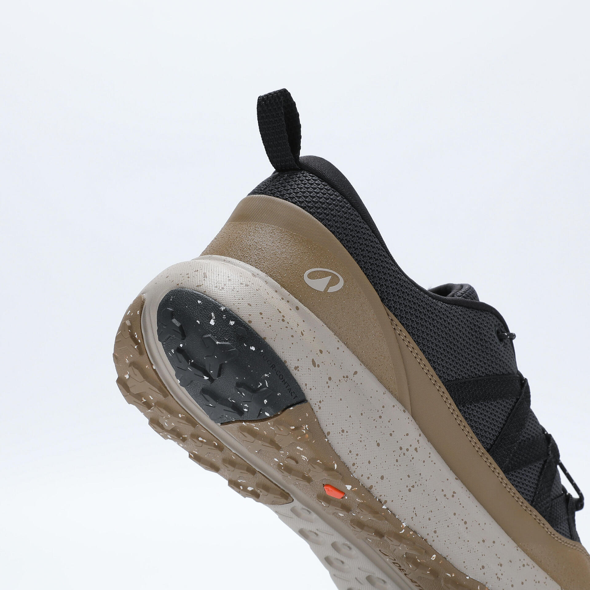 Simple Boot Subs Men’s low-rise hiking boots, NH500 EASY - Beige & Black