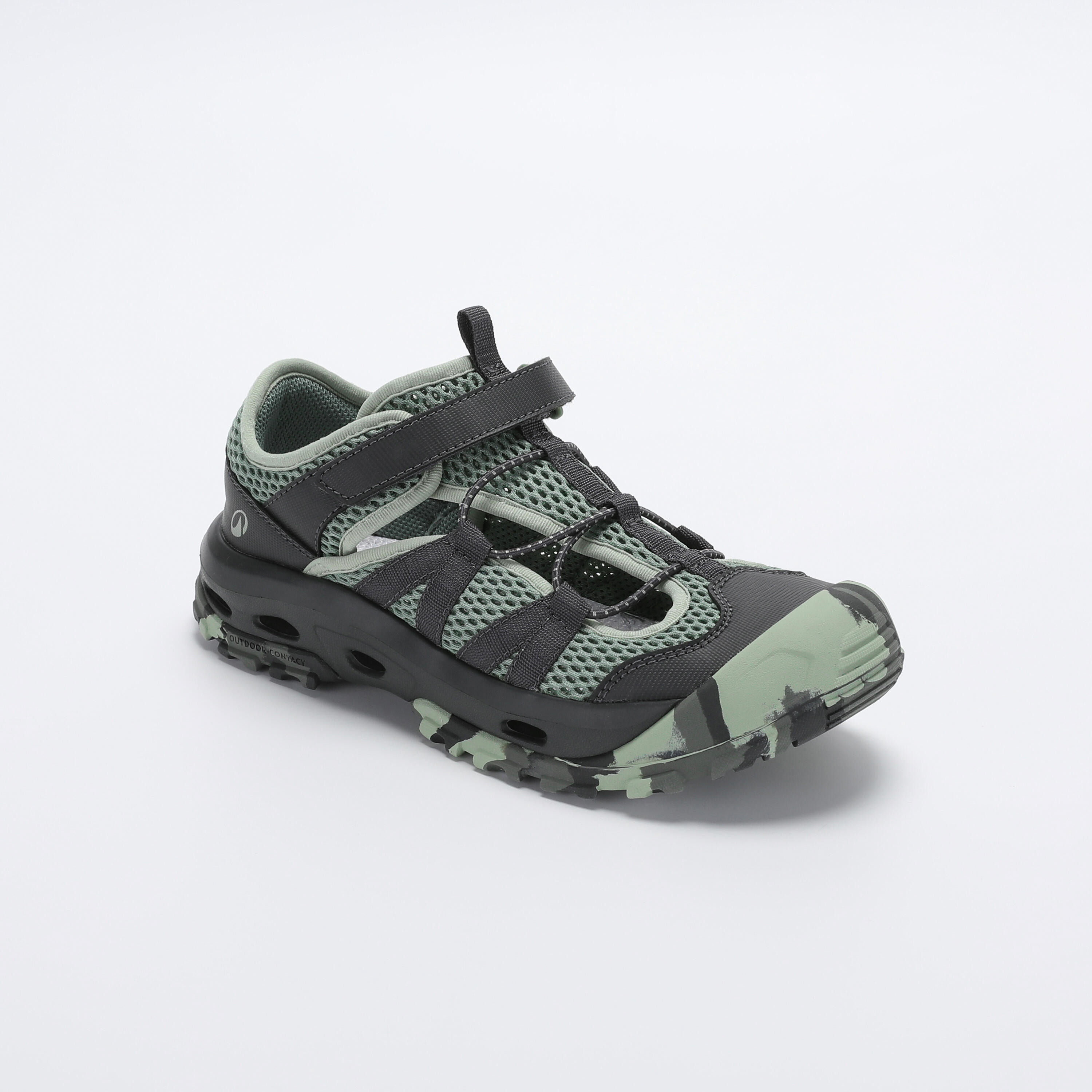 Kids' shandals Aqua-Hike MH500 - Green