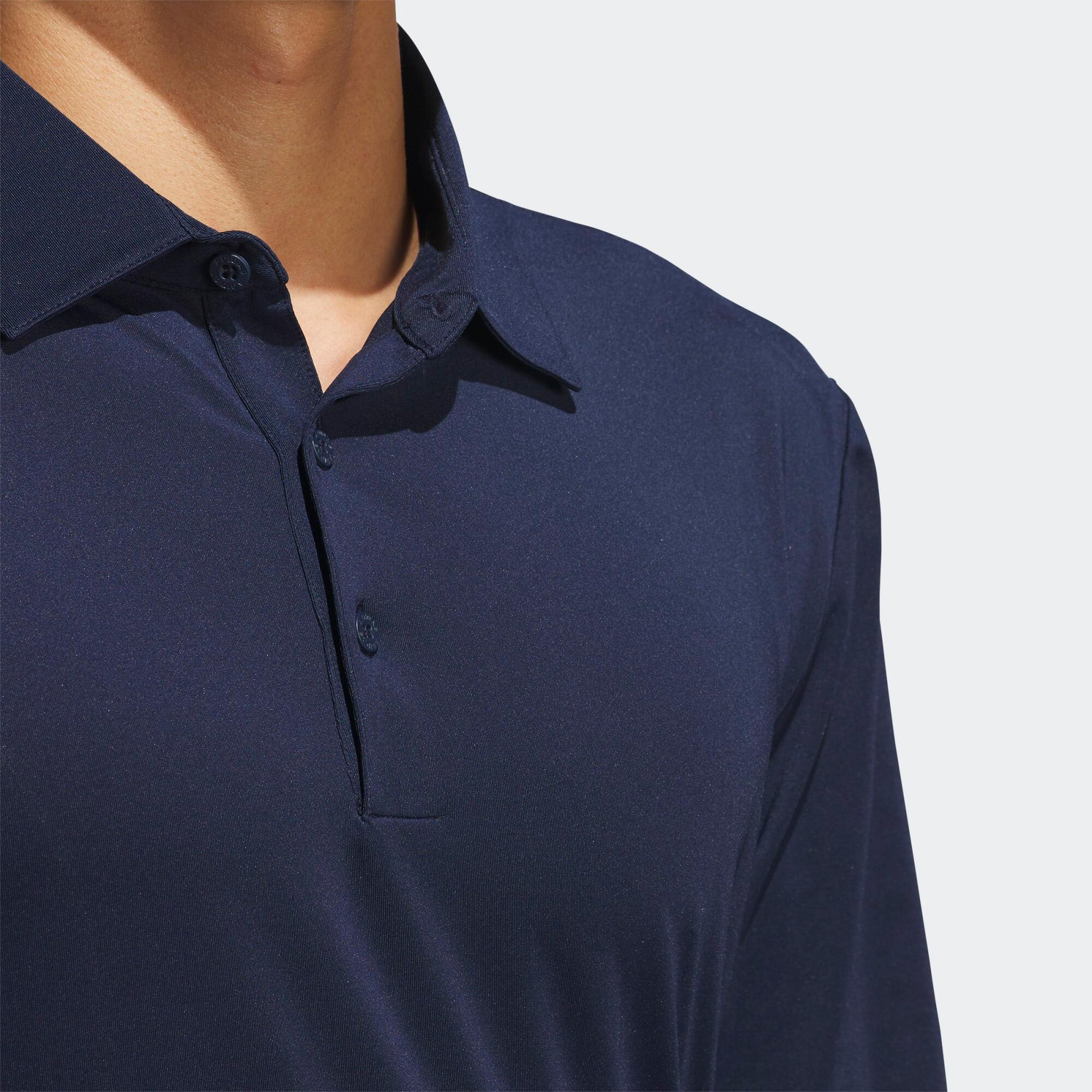 Polo manica lunga golf uomo ADIDAS CORE blu 6/7