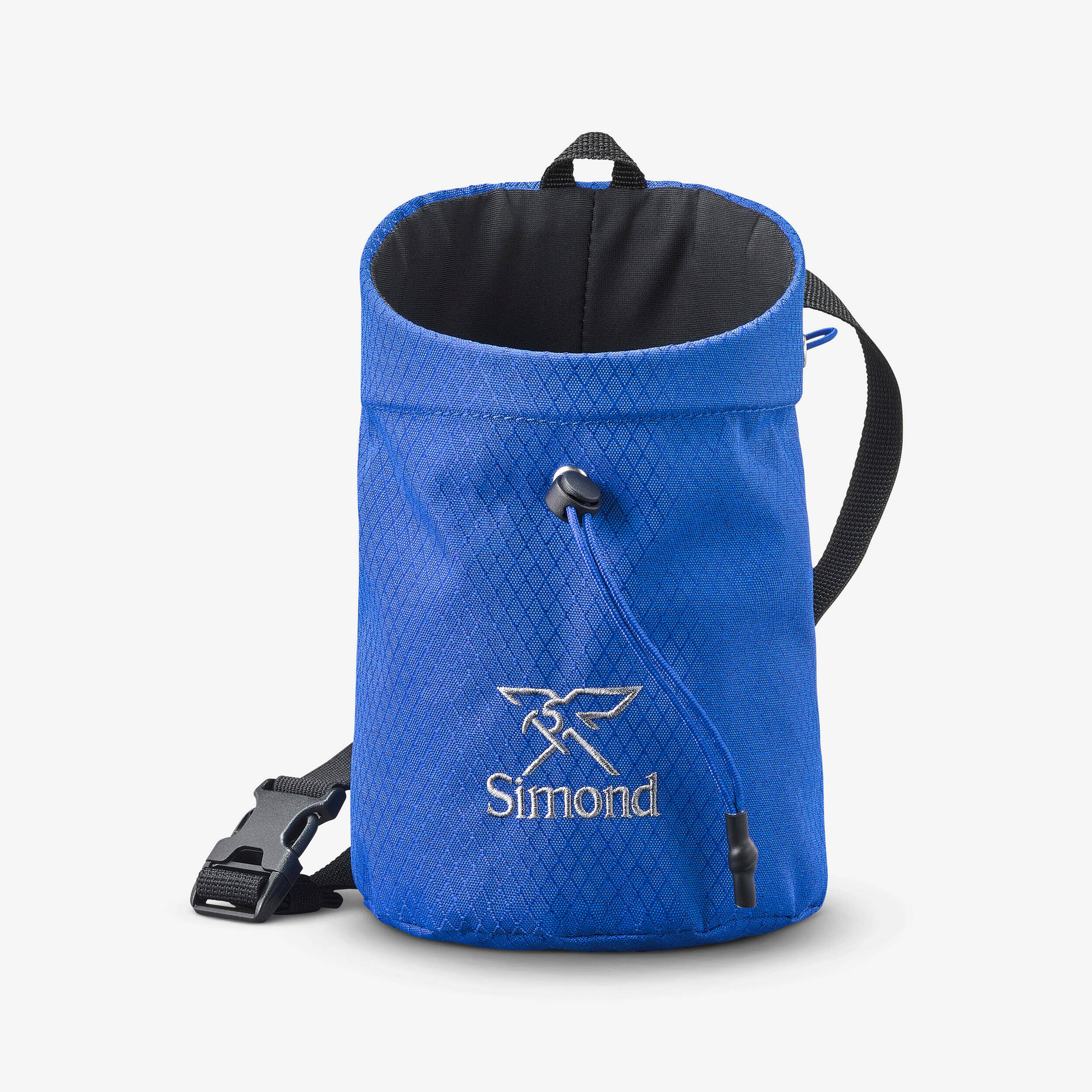 Climbing chalk bag, Edge blue