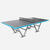 Table de ping pong extérieure résistante, PPT Collective Bleue