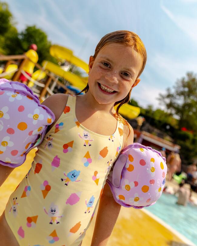Badeanzug Baby Mädchen bedruckt Ice Cream